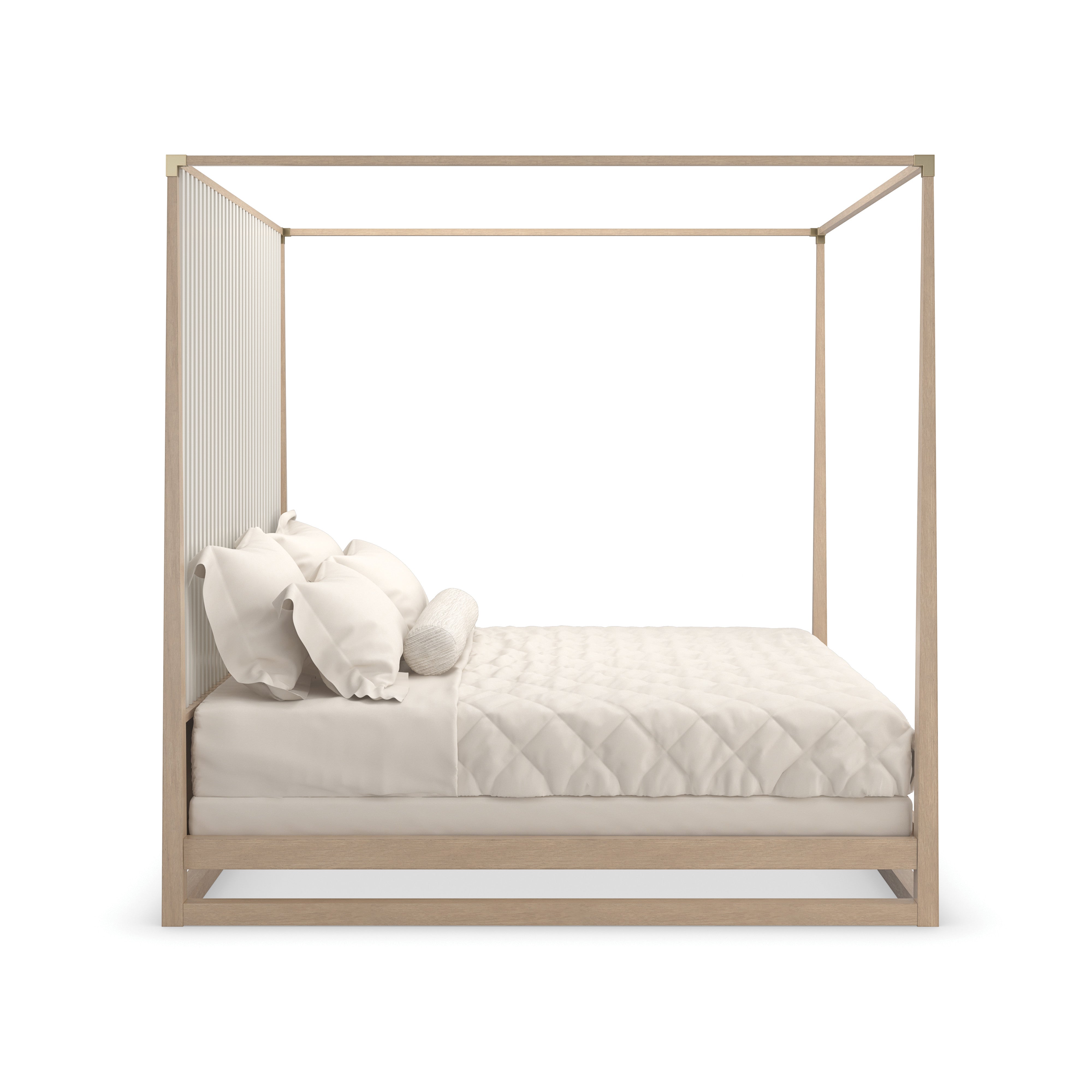 Pinstripe Light Bed - King – Beds by Caracole | Sutter & Vale