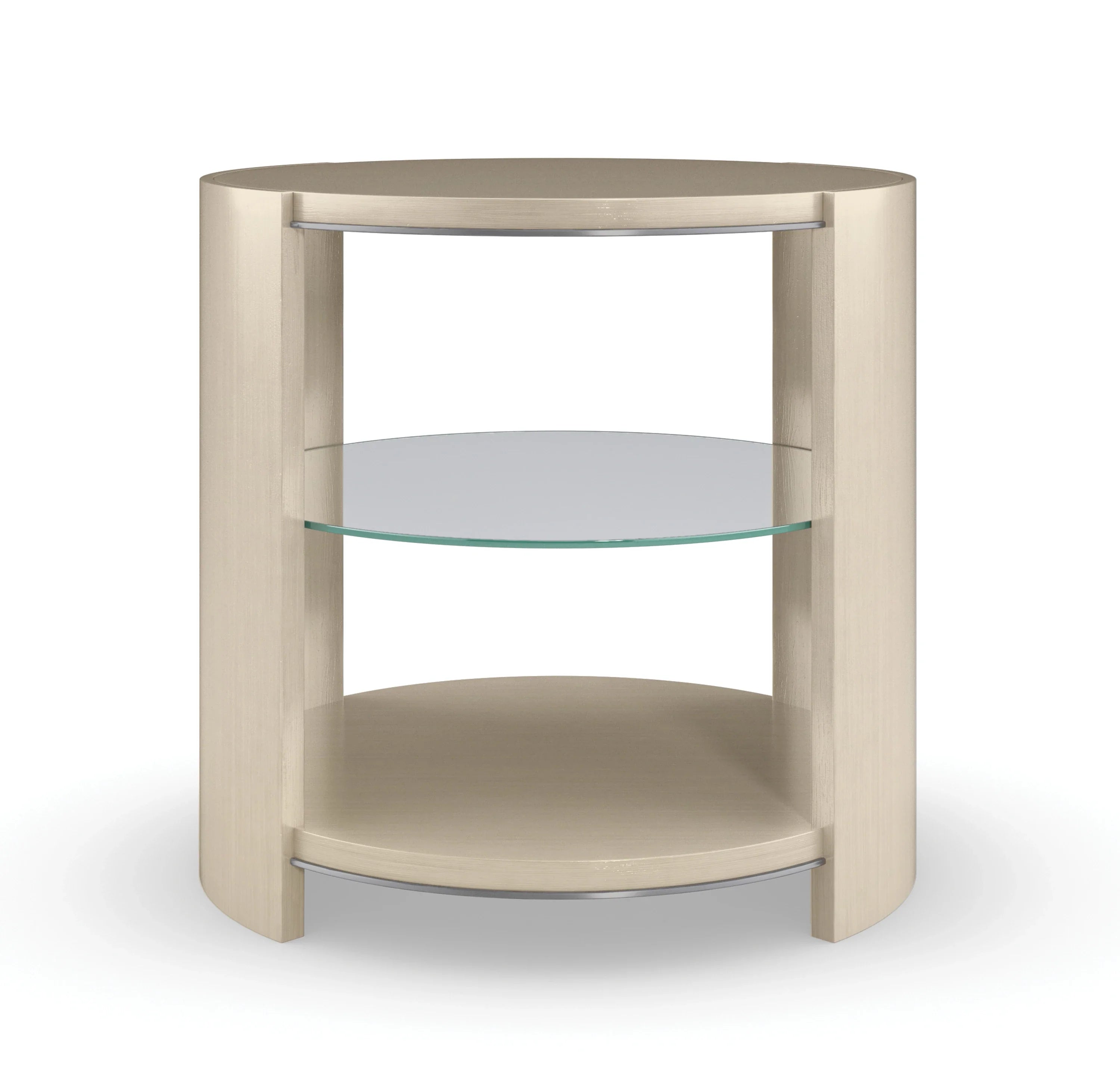 Da Vita Round End Table – Side & End Tables by Caracole | Sutter & Vale