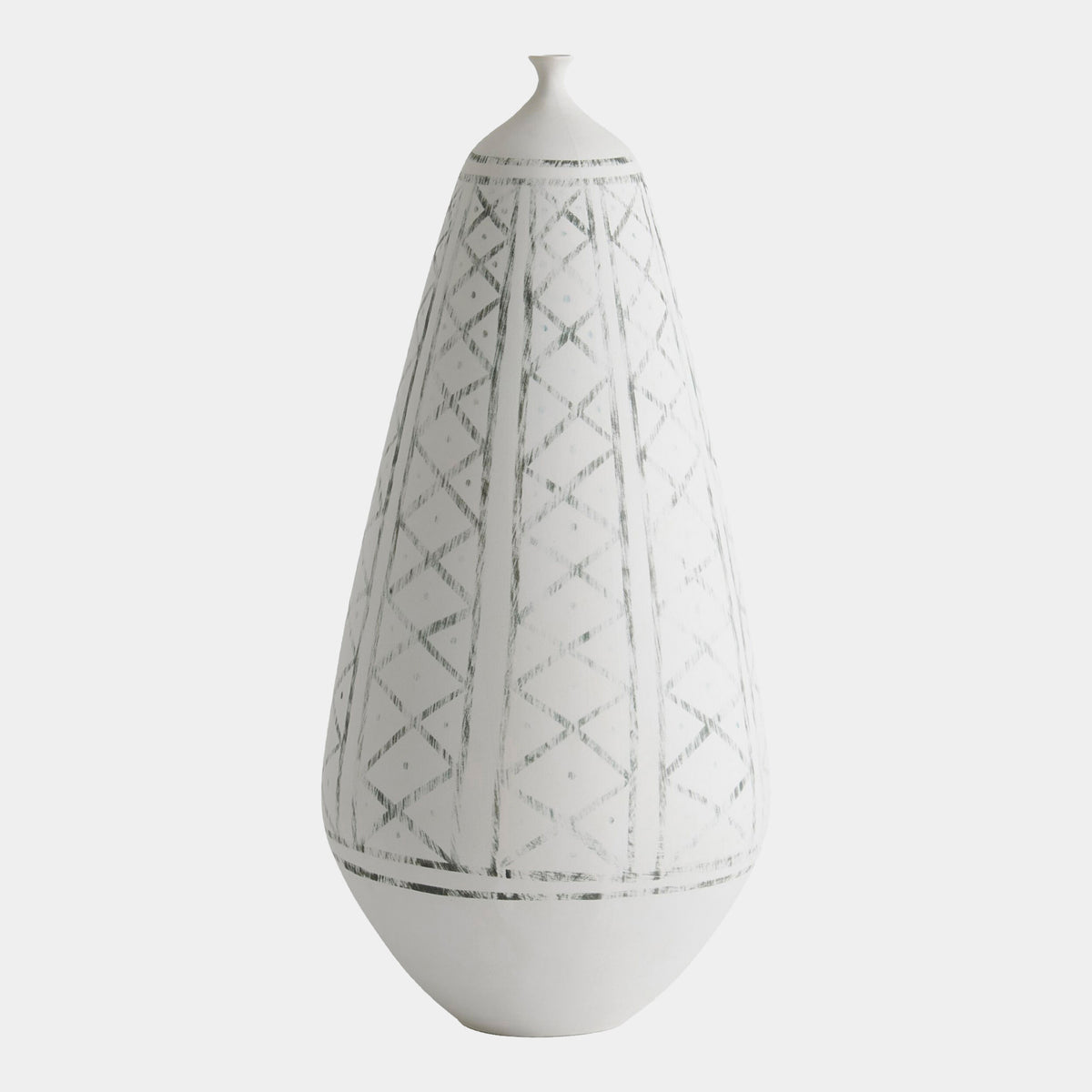 Grenz Vase-Hand Painted-Lg