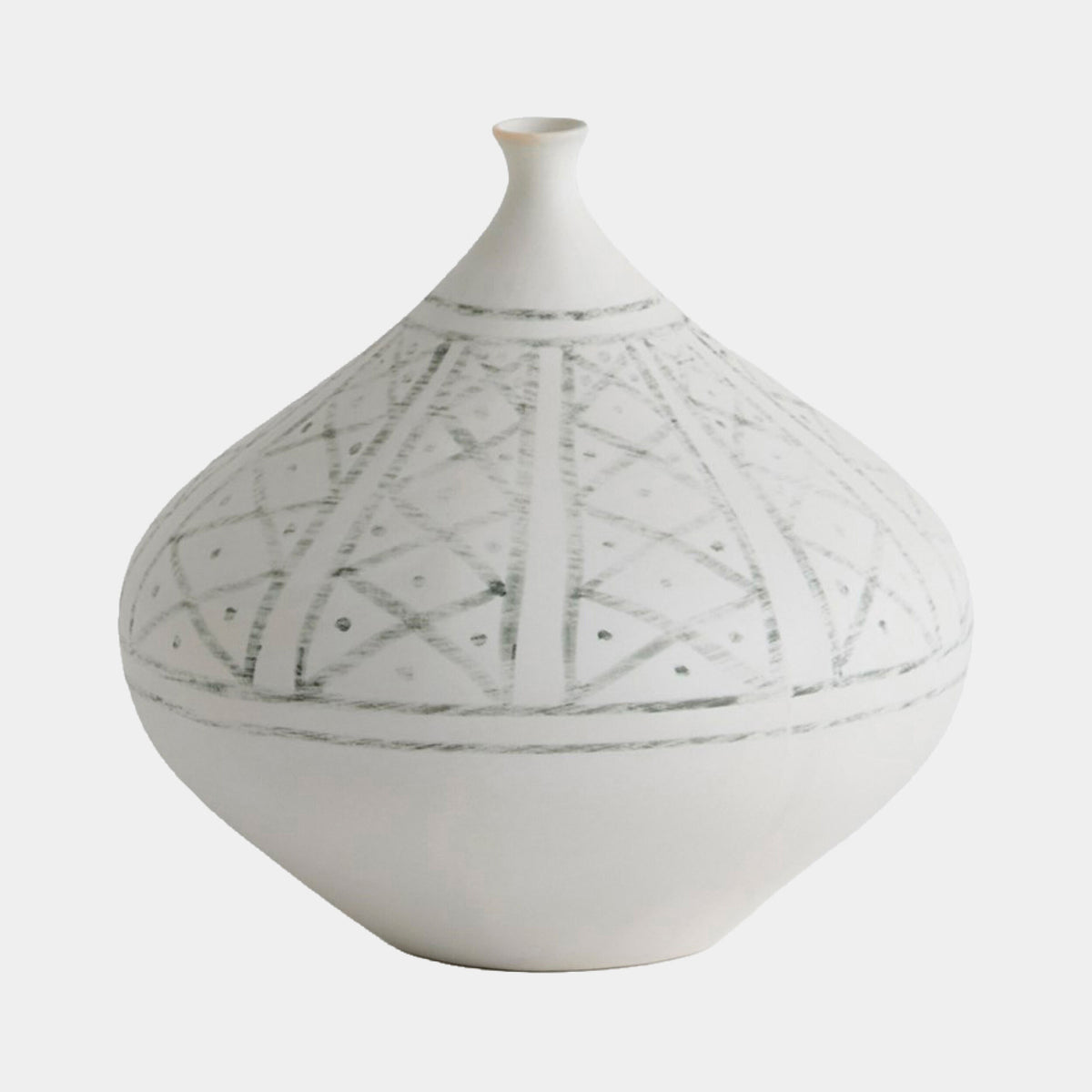 Grenz Vase-Hand Painted-Sm