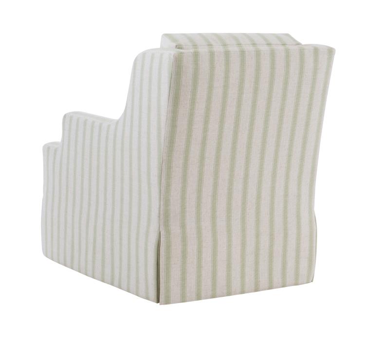 Harrison Lounge Chair - Dressmaker Skirt