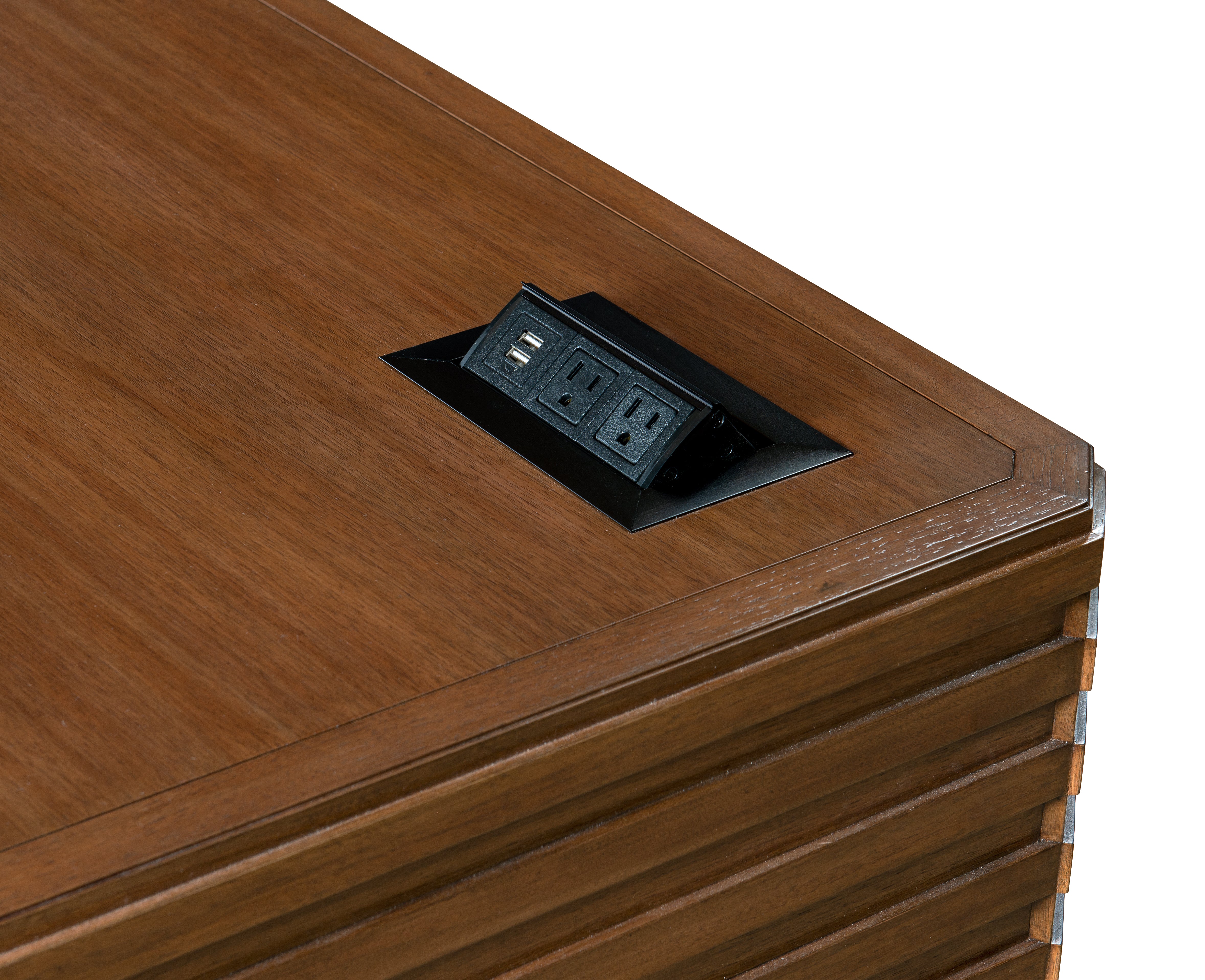 HONNOLD DESK - STOCKED FINISH in Walnut - Hickory Chair