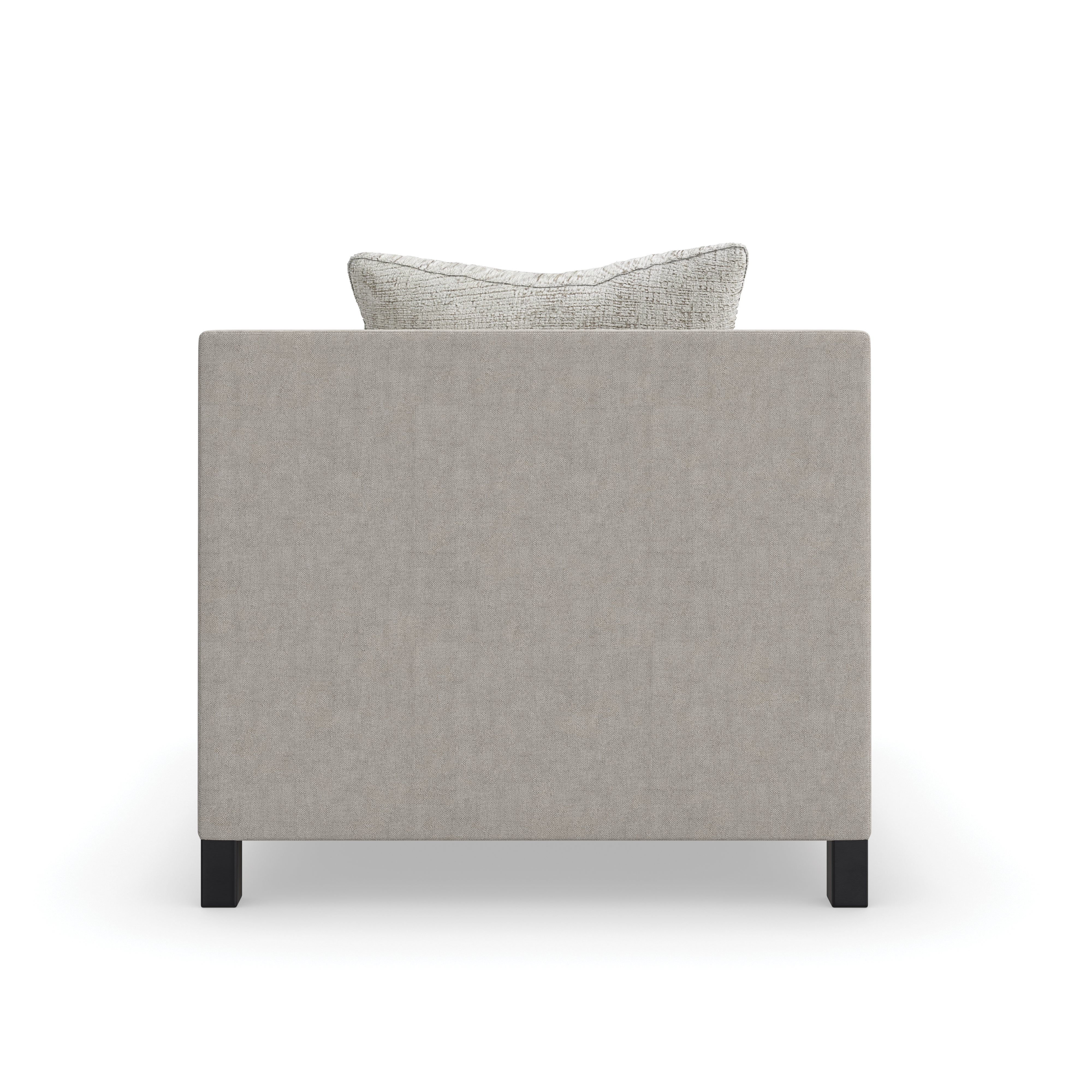 Tuxedo Armless Chair – Accent Chairs by Caracole | Sutter & Vale