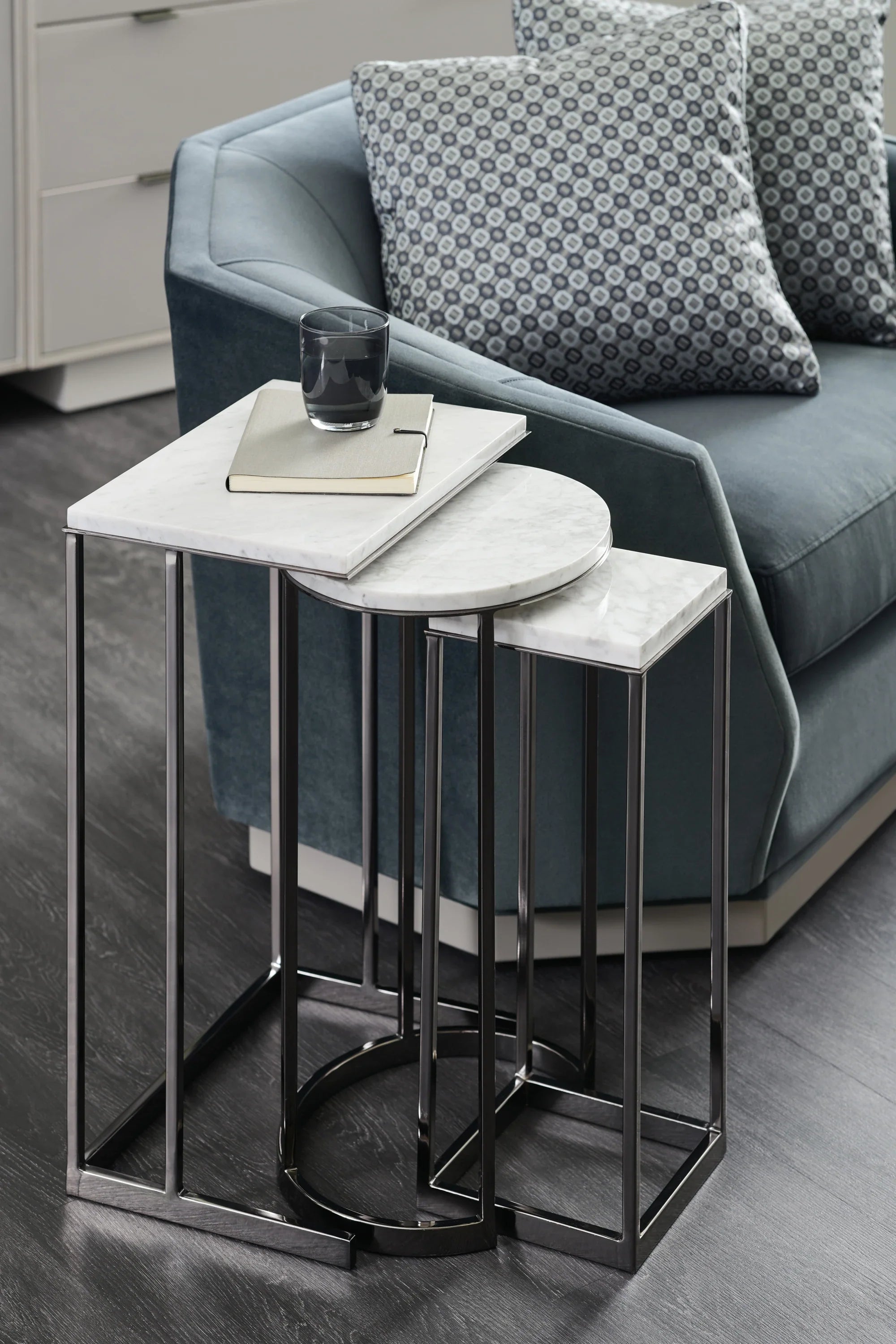 Exposition Nesting End Tables – Side & End Tables by Caracole | Sutter & Vale