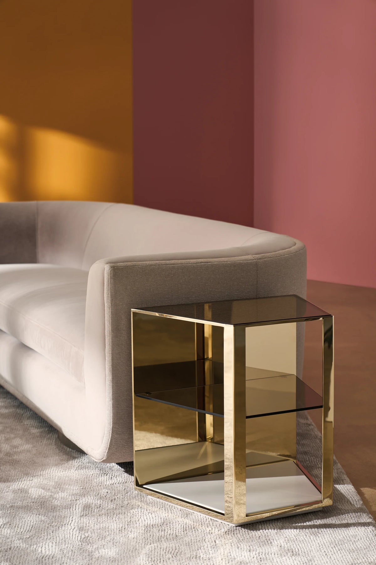 Refraction End Table