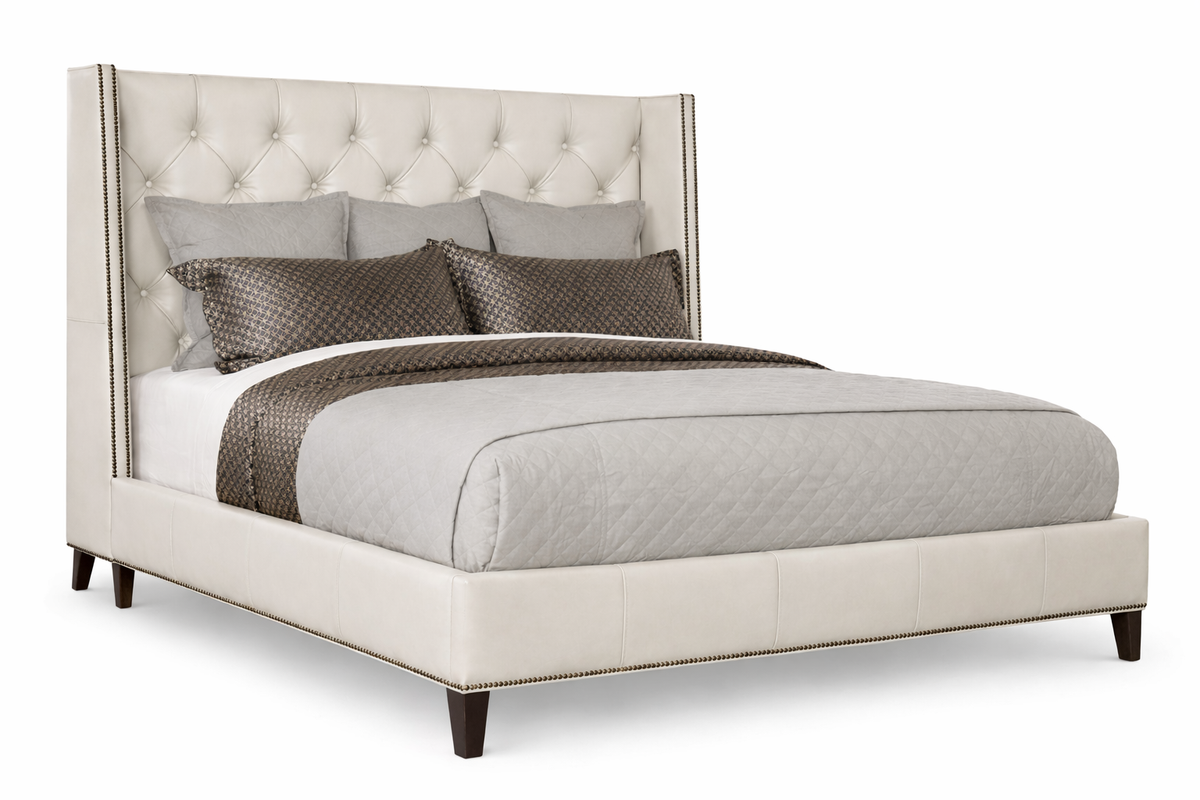Stella King Bed-Cove Gray Mist