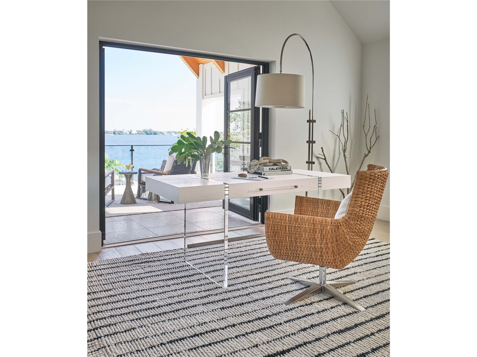 Weekender Coastal Living Home Collection Cabo Writing Desk
