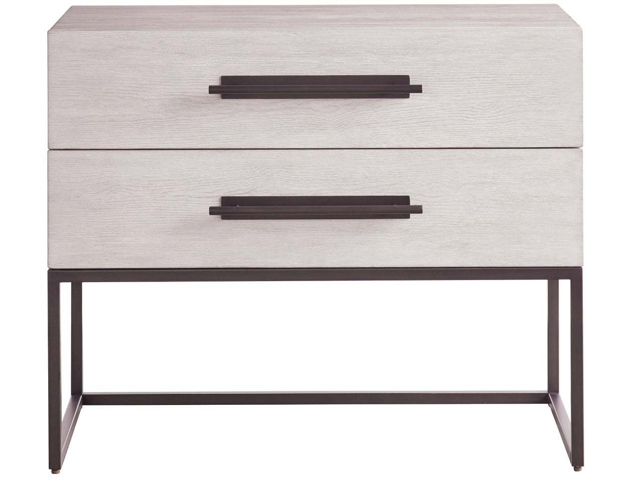 Dwell River Rock Metal Base Nightstand