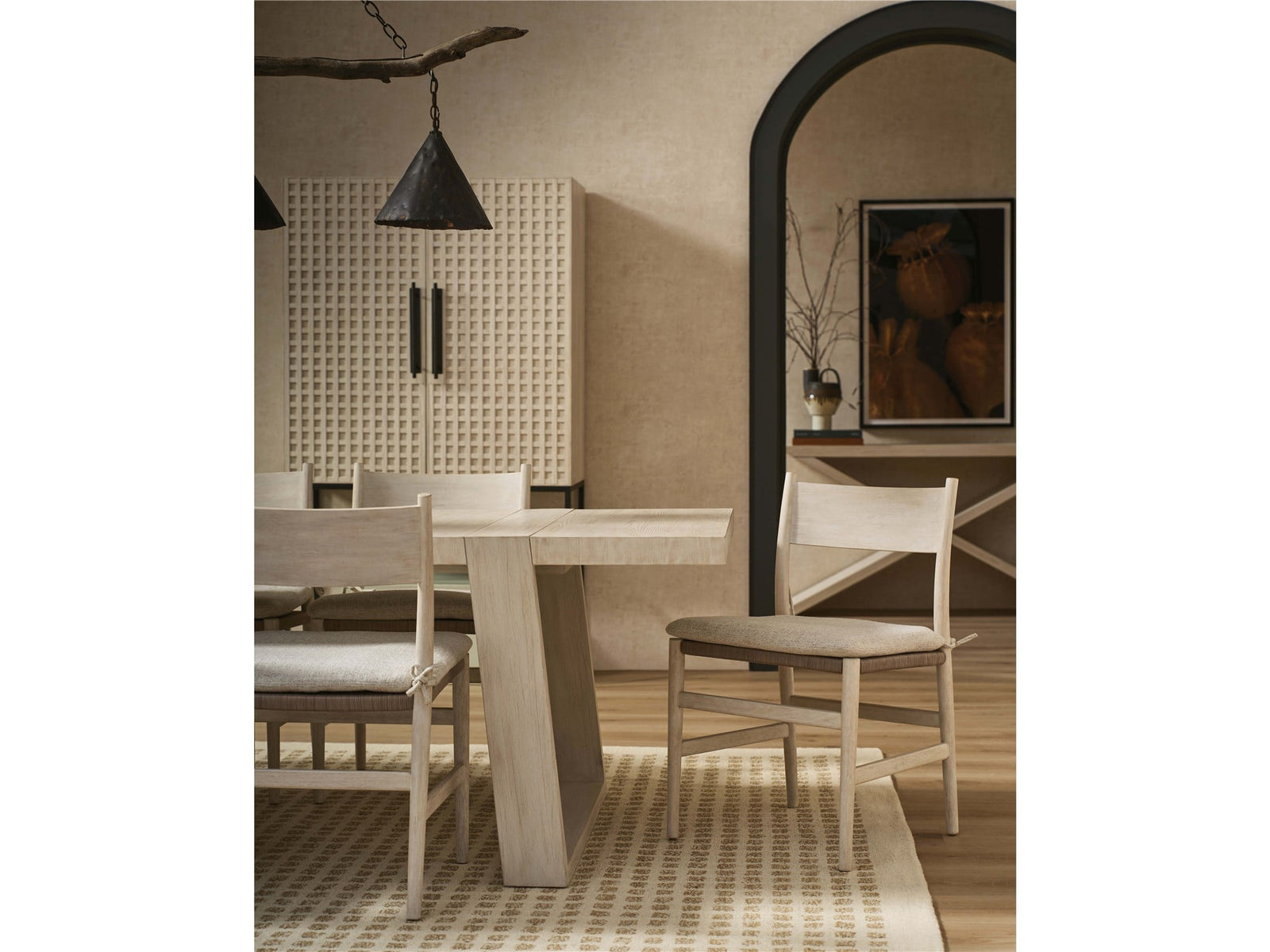 Dwell River Rock Wood Back Side Chair