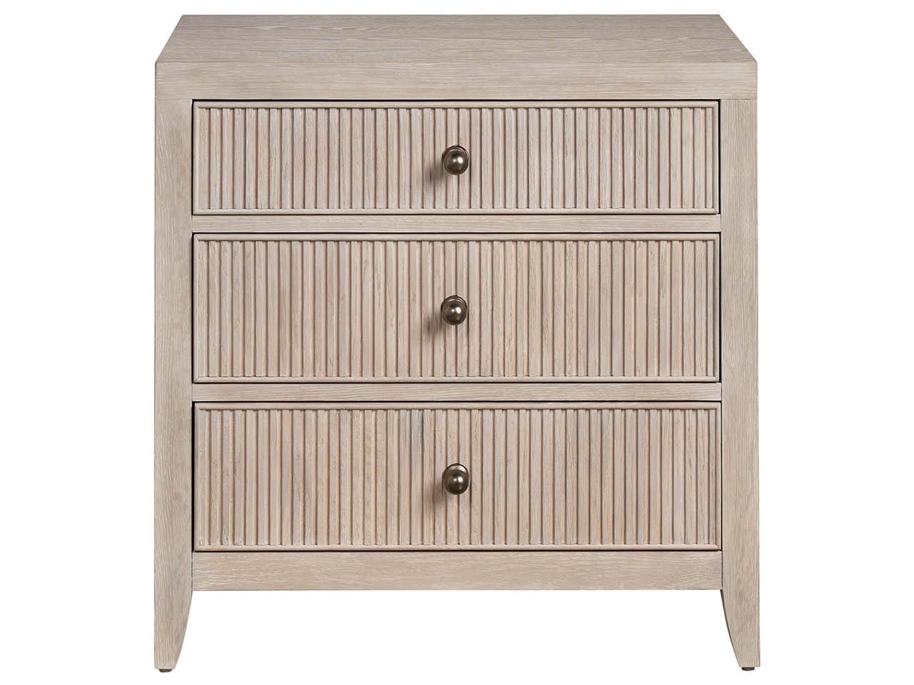 Avaline Carmen Three Drawer Nightstand
