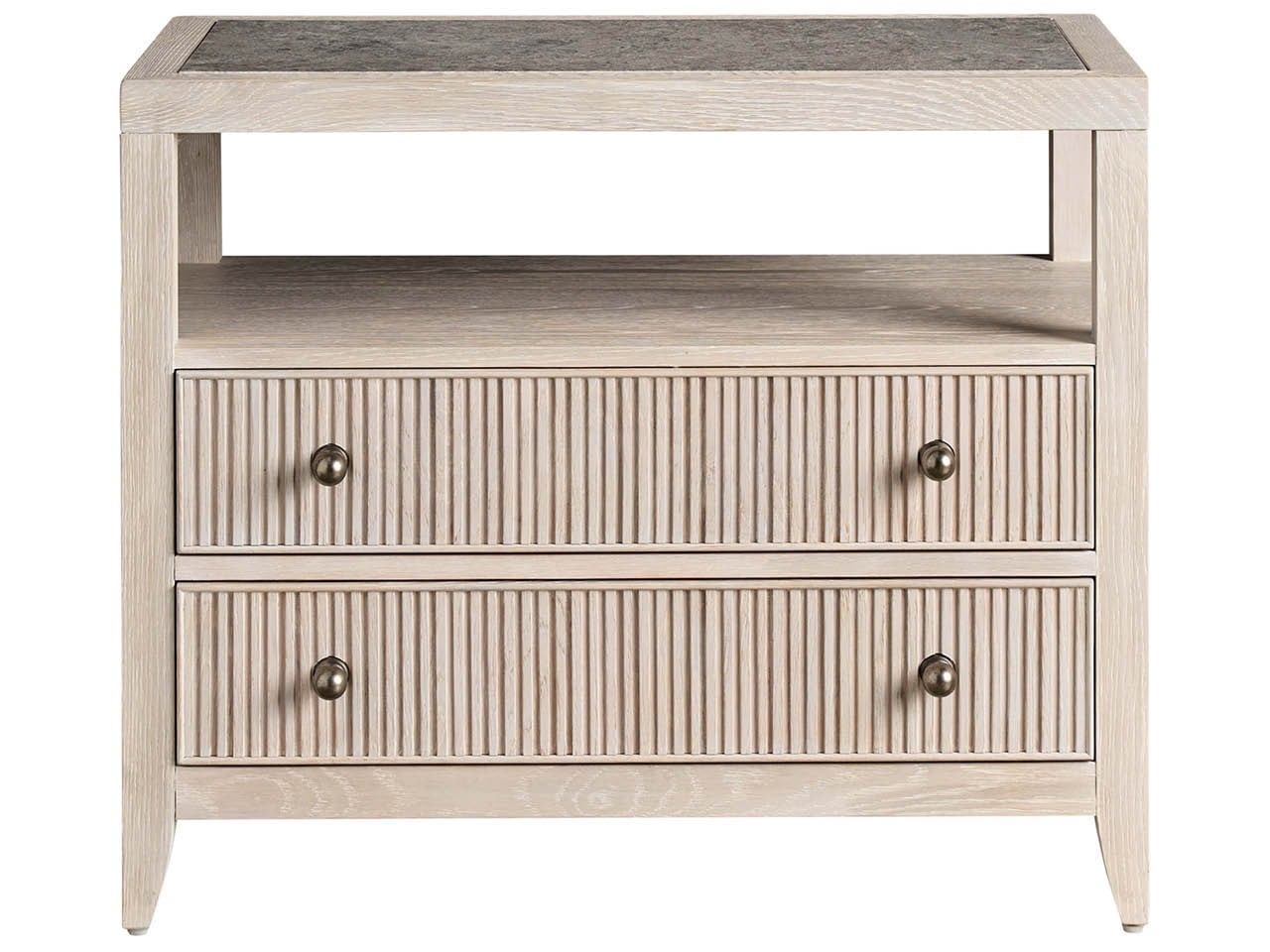 Avaline Carmen Two Drawer Nightstand