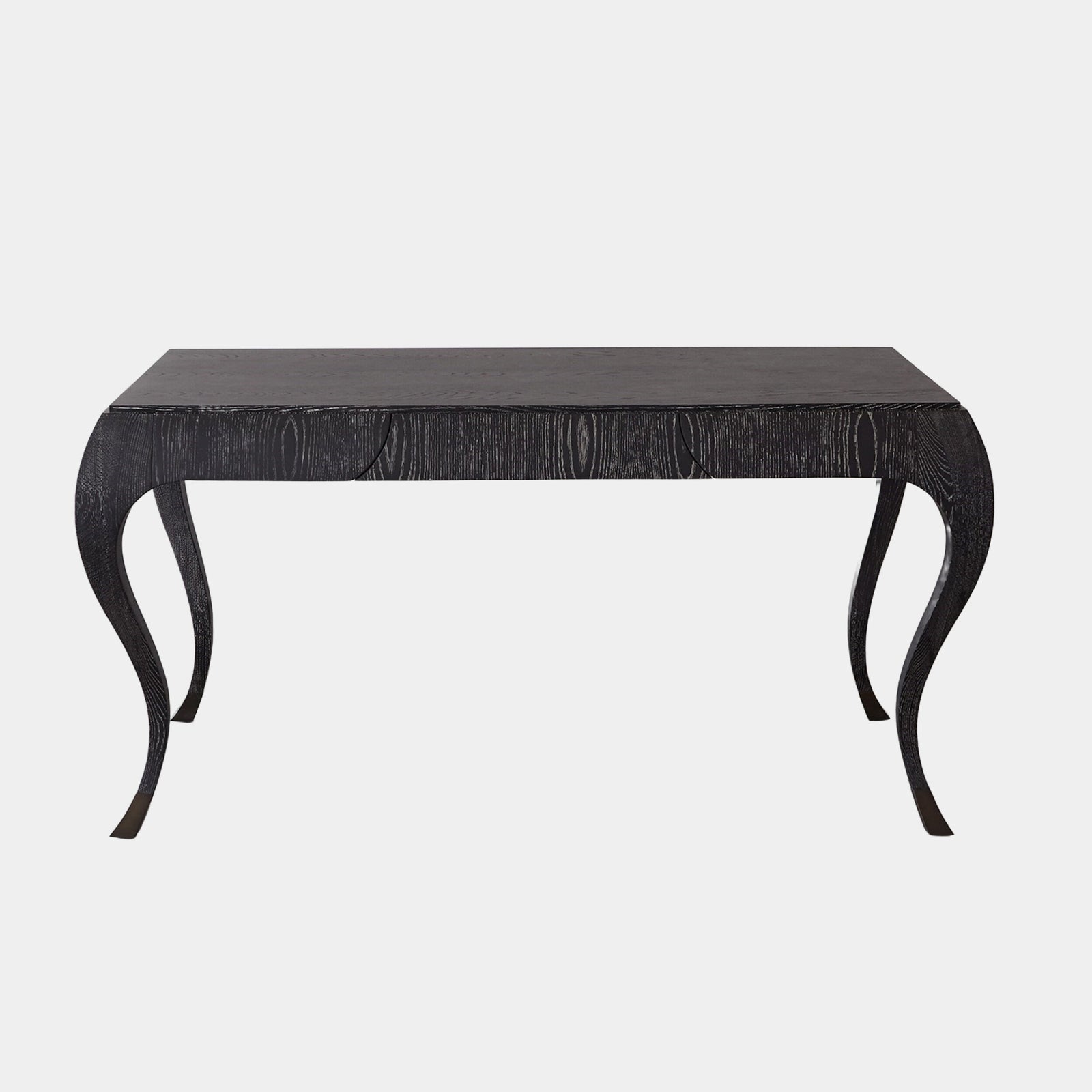 Paris Desk-Black Cerused Oak