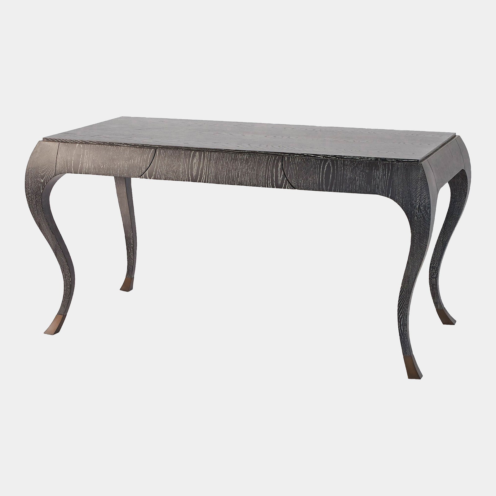 Paris Desk-Black Cerused Oak