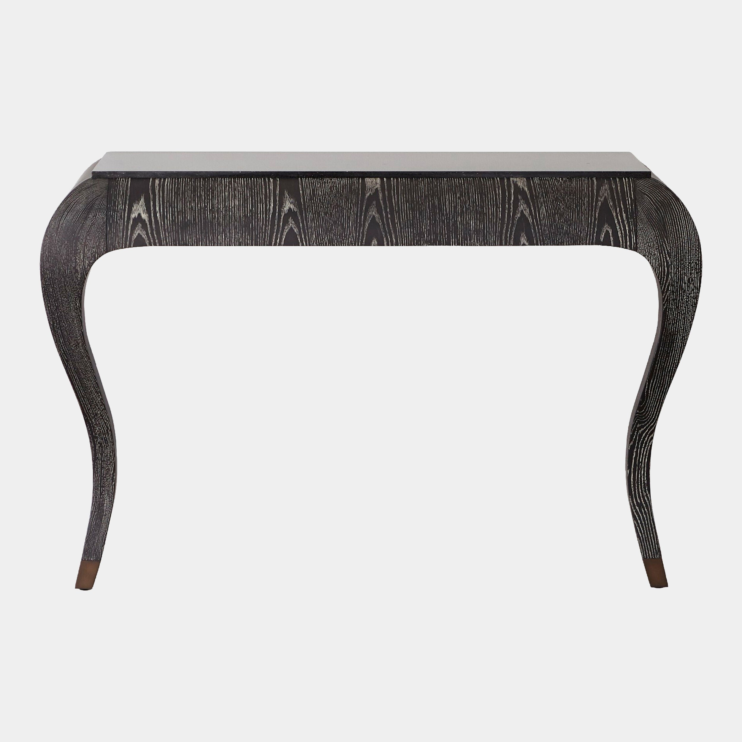 Paris Wall Console-Black Cerused Oak