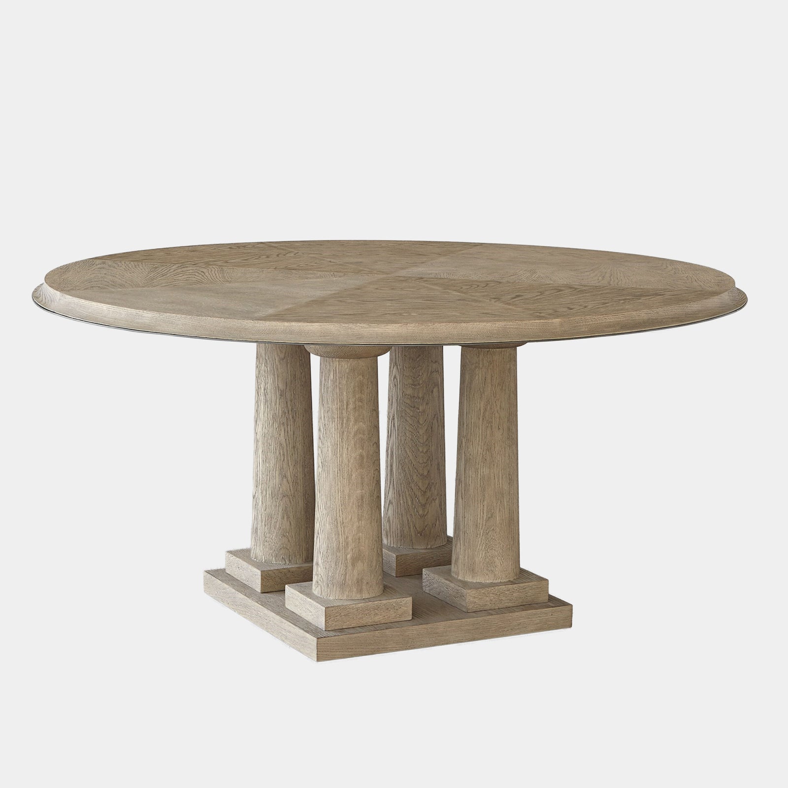 Titian Dining Table-Gray Sandblasted Oak