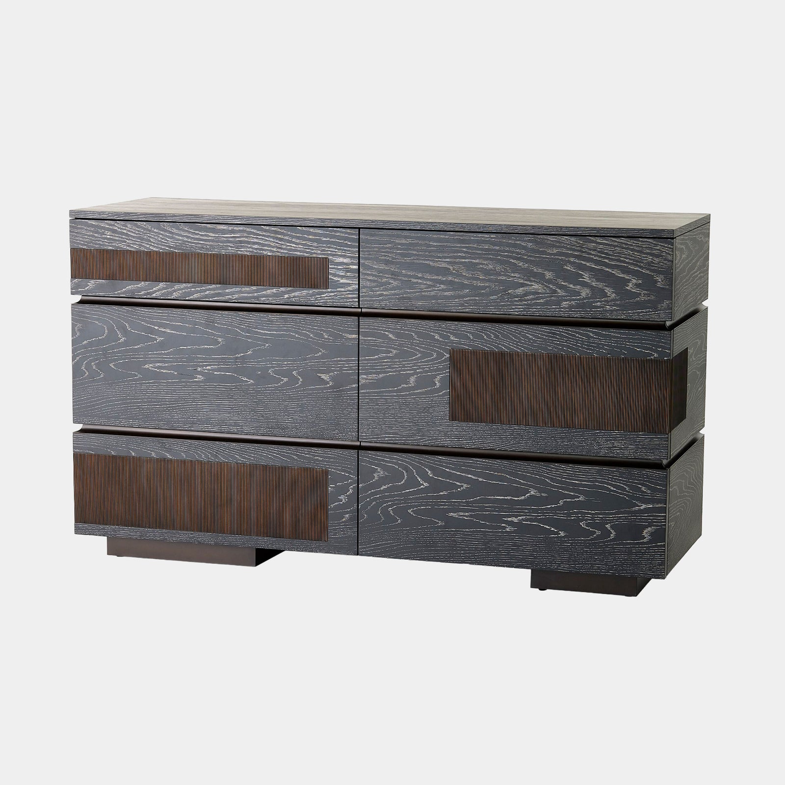 Brazil Dresser-Black Cerused Oak
