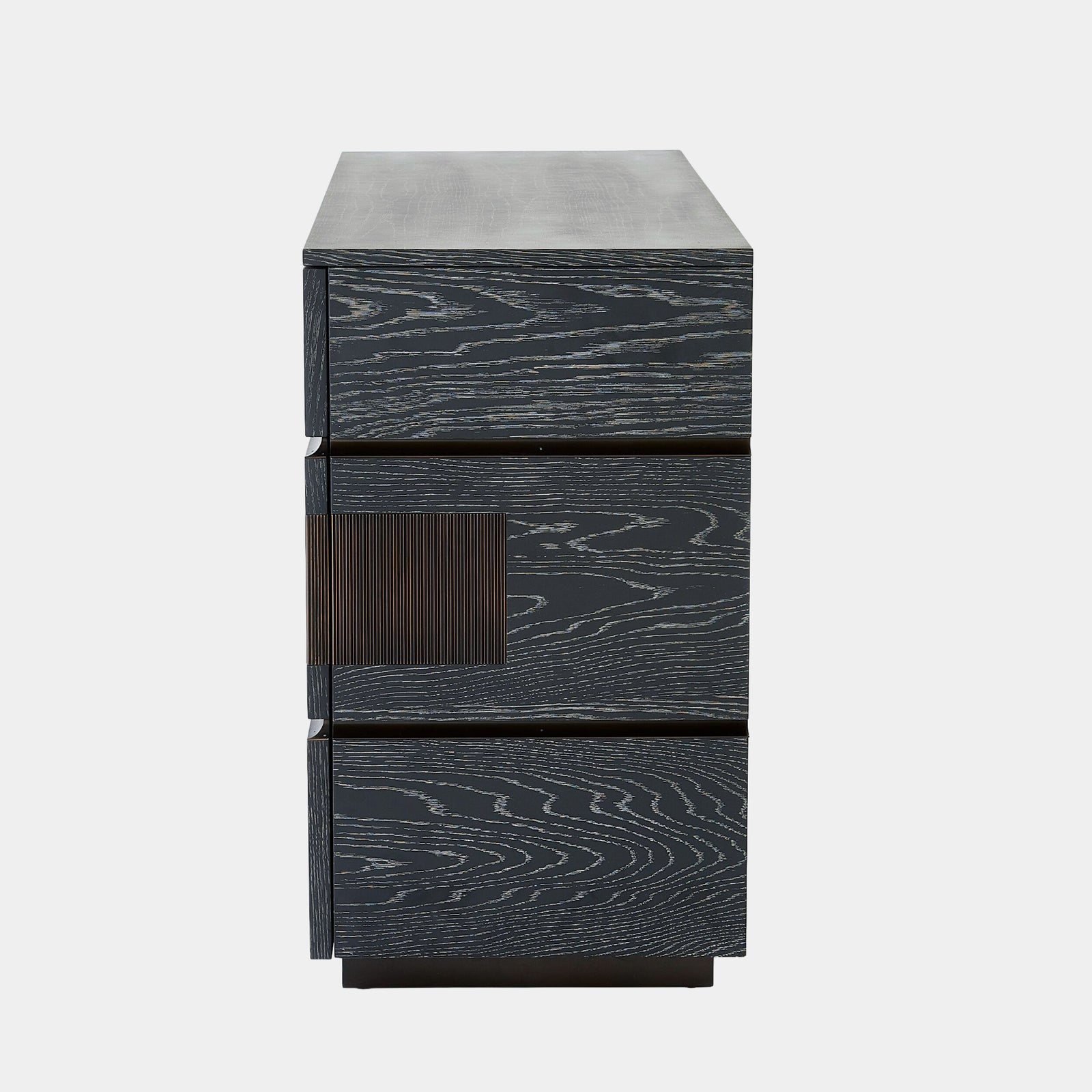 Brazil Dresser-Black Cerused Oak