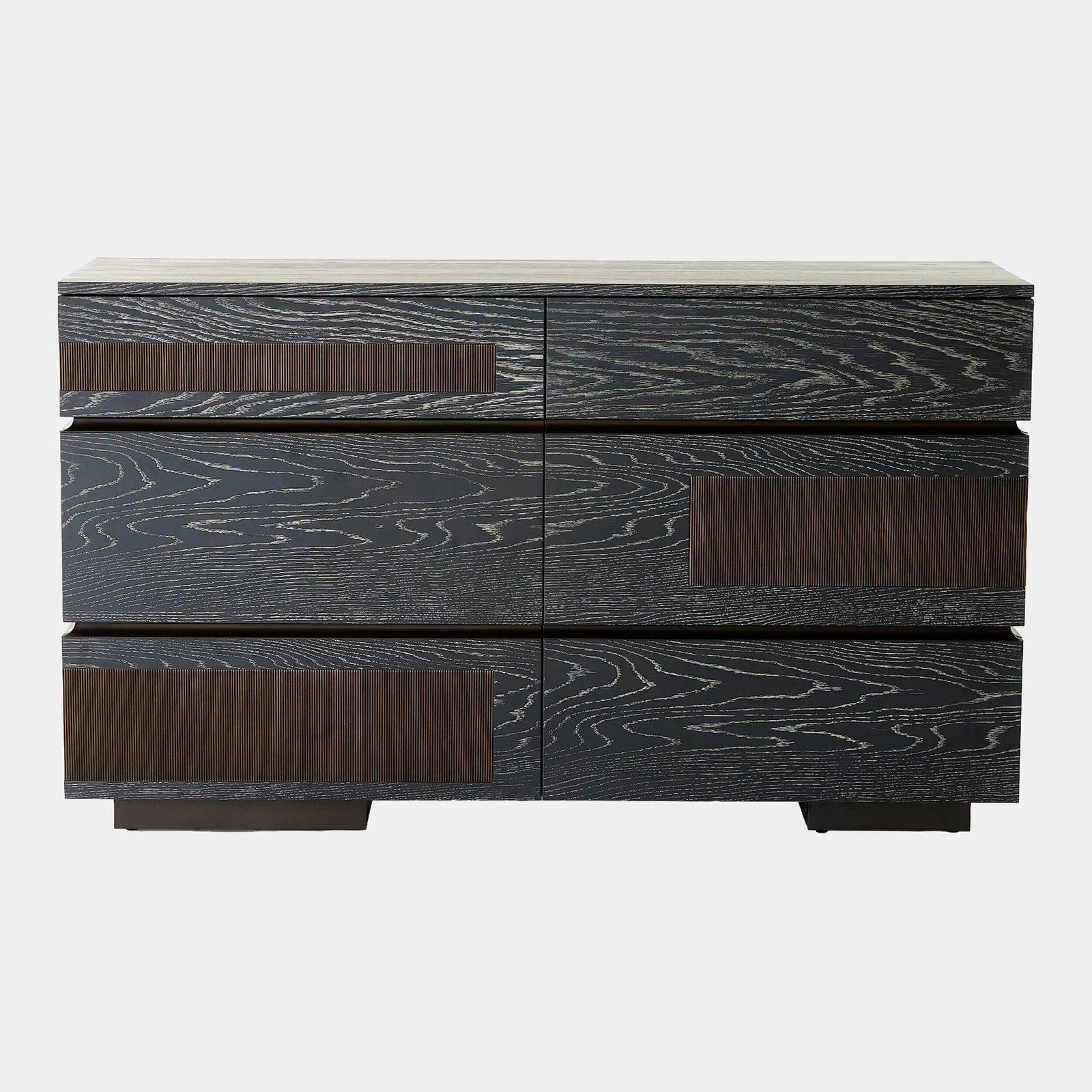 Brazil Dresser-Black Cerused Oak