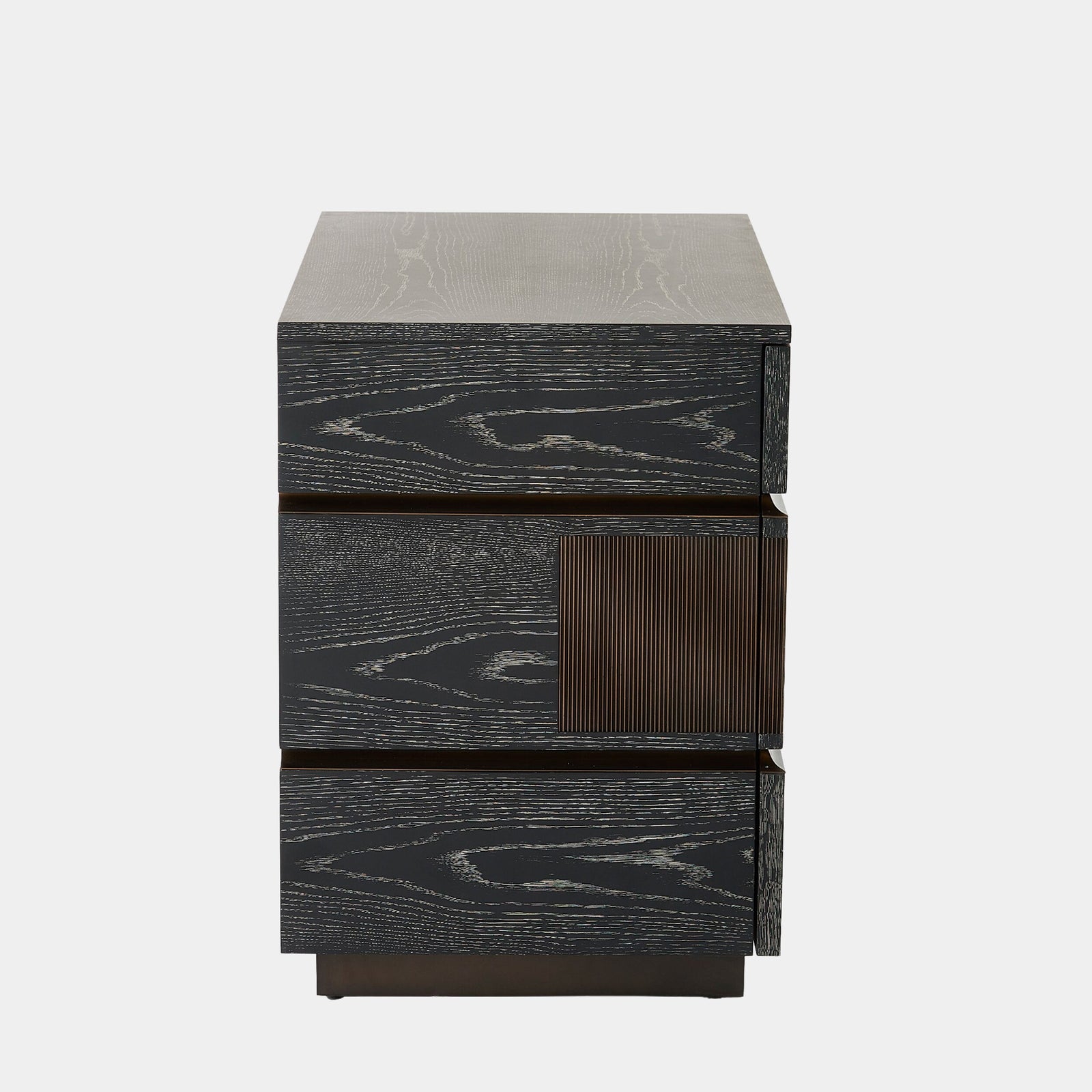Brazil Chest-Black Cerused Oak