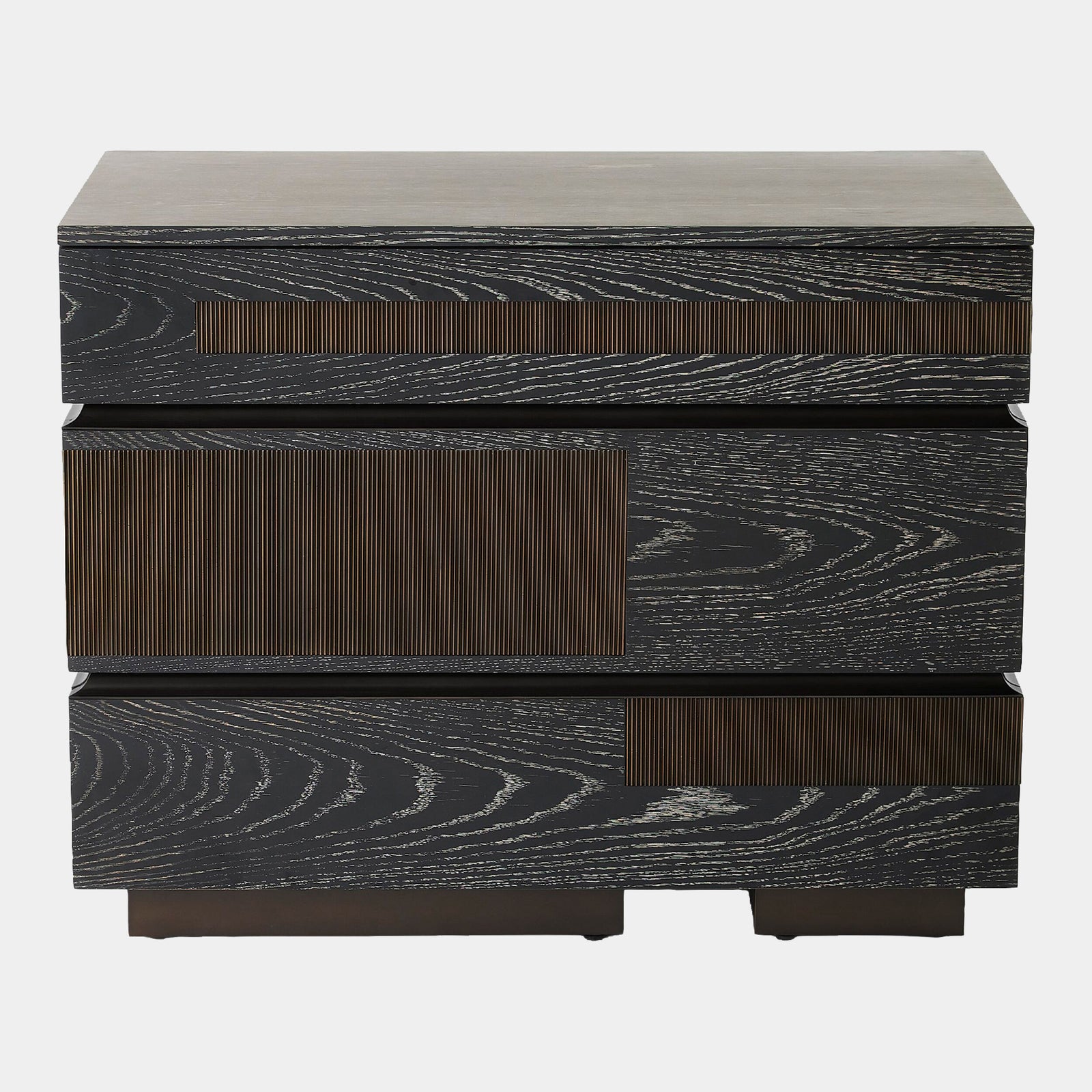 Brazil Chest-Black Cerused Oak