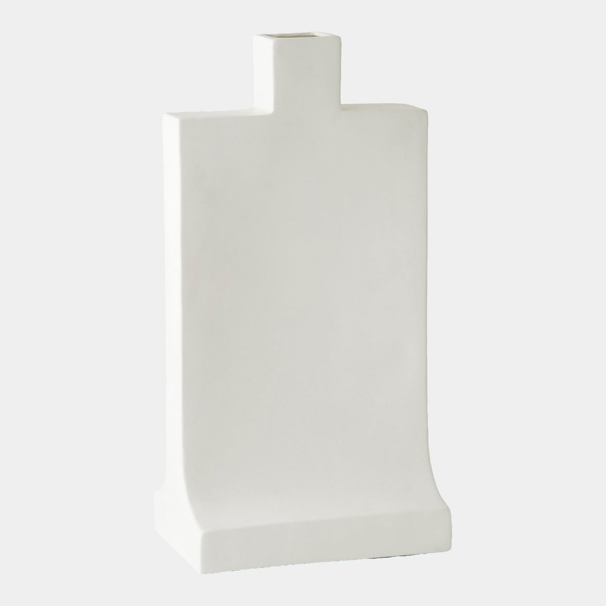 Icon Vase-Matte White-Lg