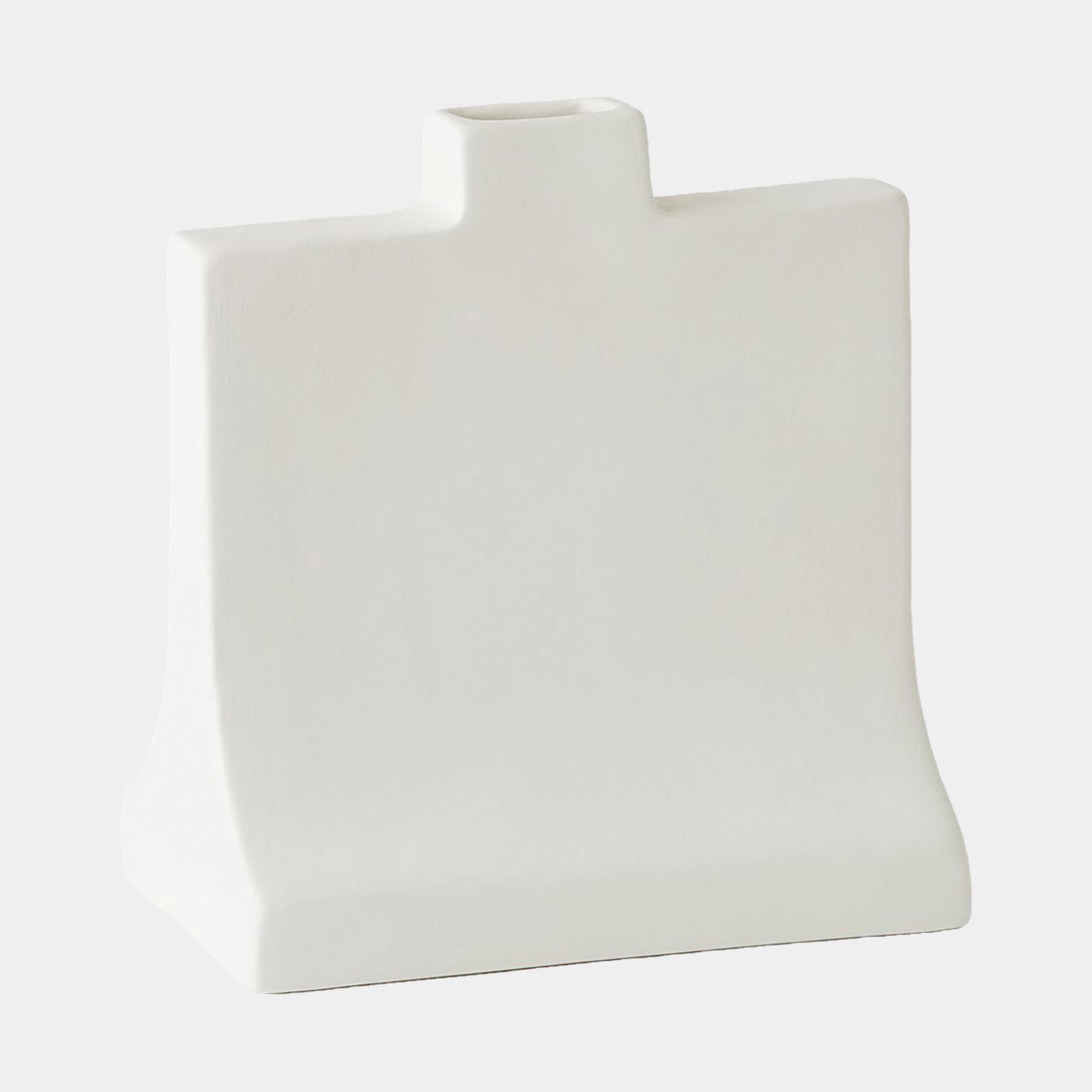 Icon Vase-Matte White-Sm
