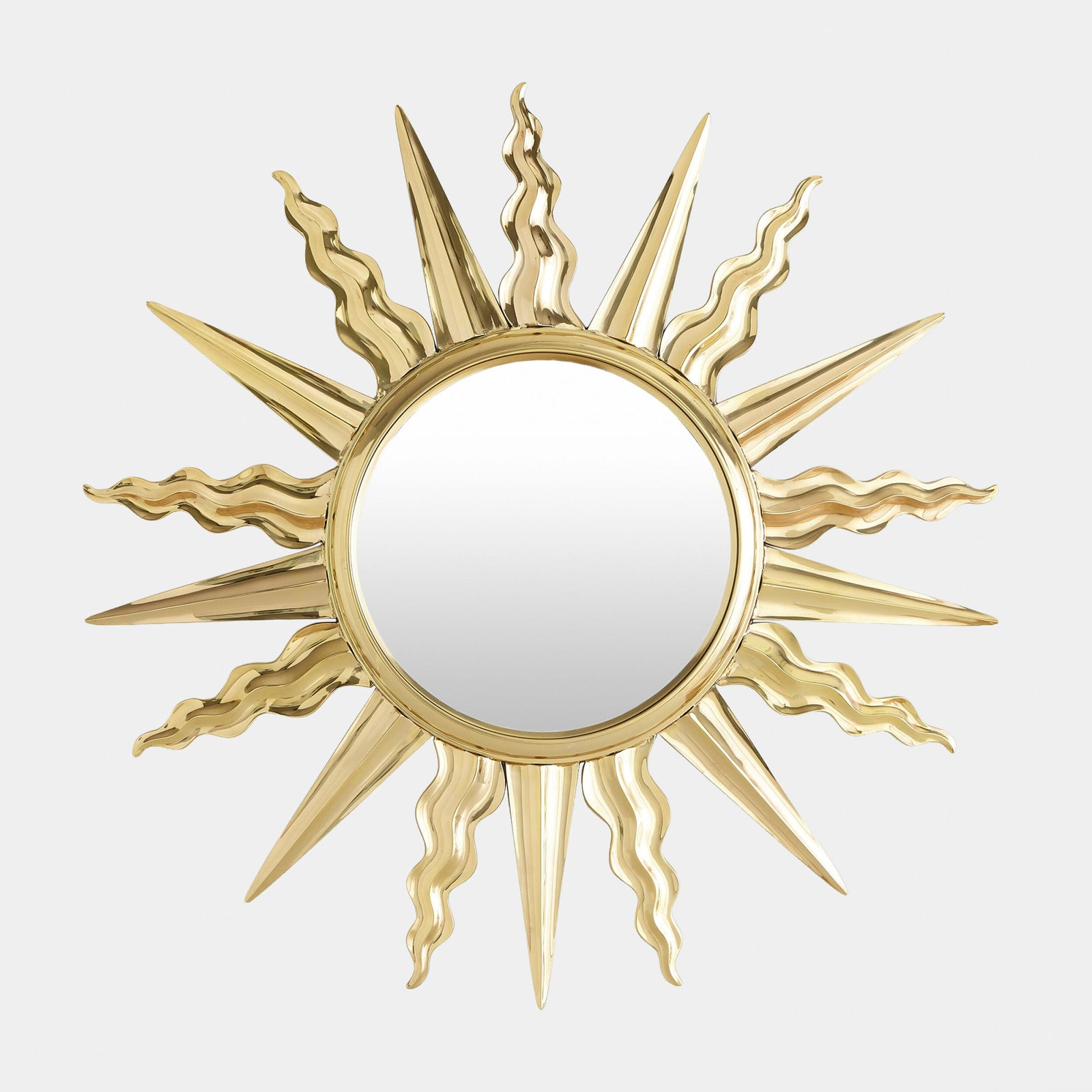Soleil Mirror II-Brass
