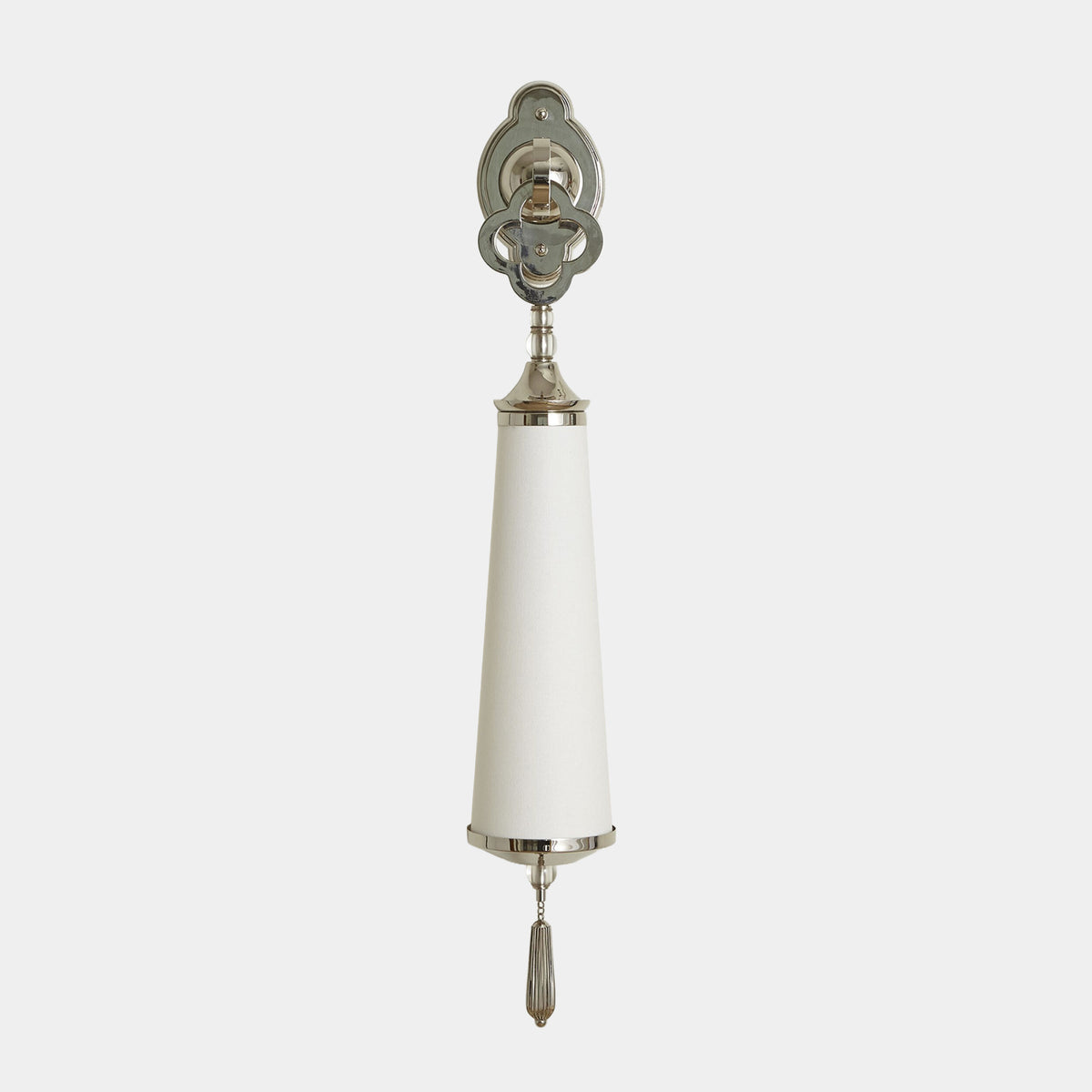 Quatrefoil Sconce-Nickel