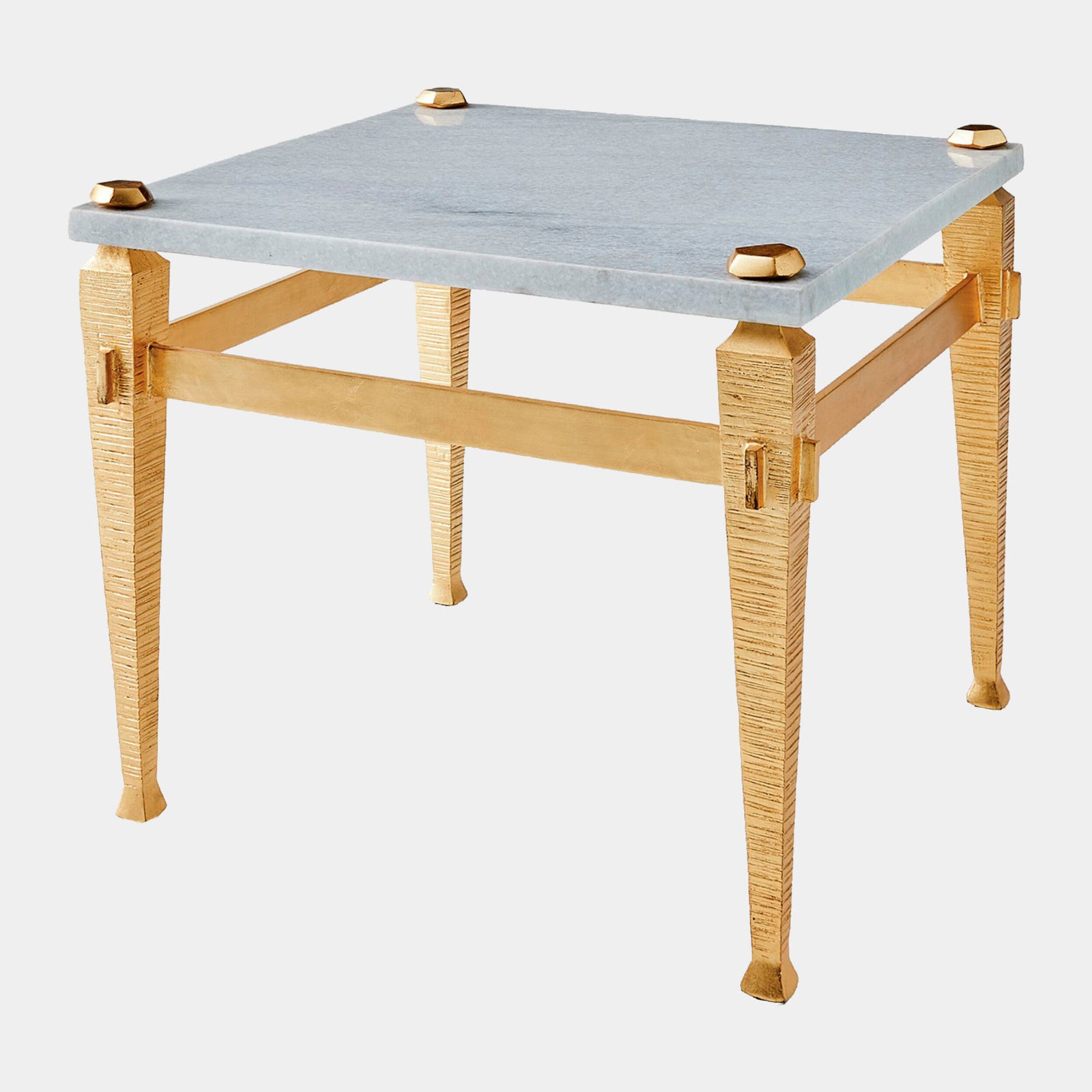 Roman End Table-Gold