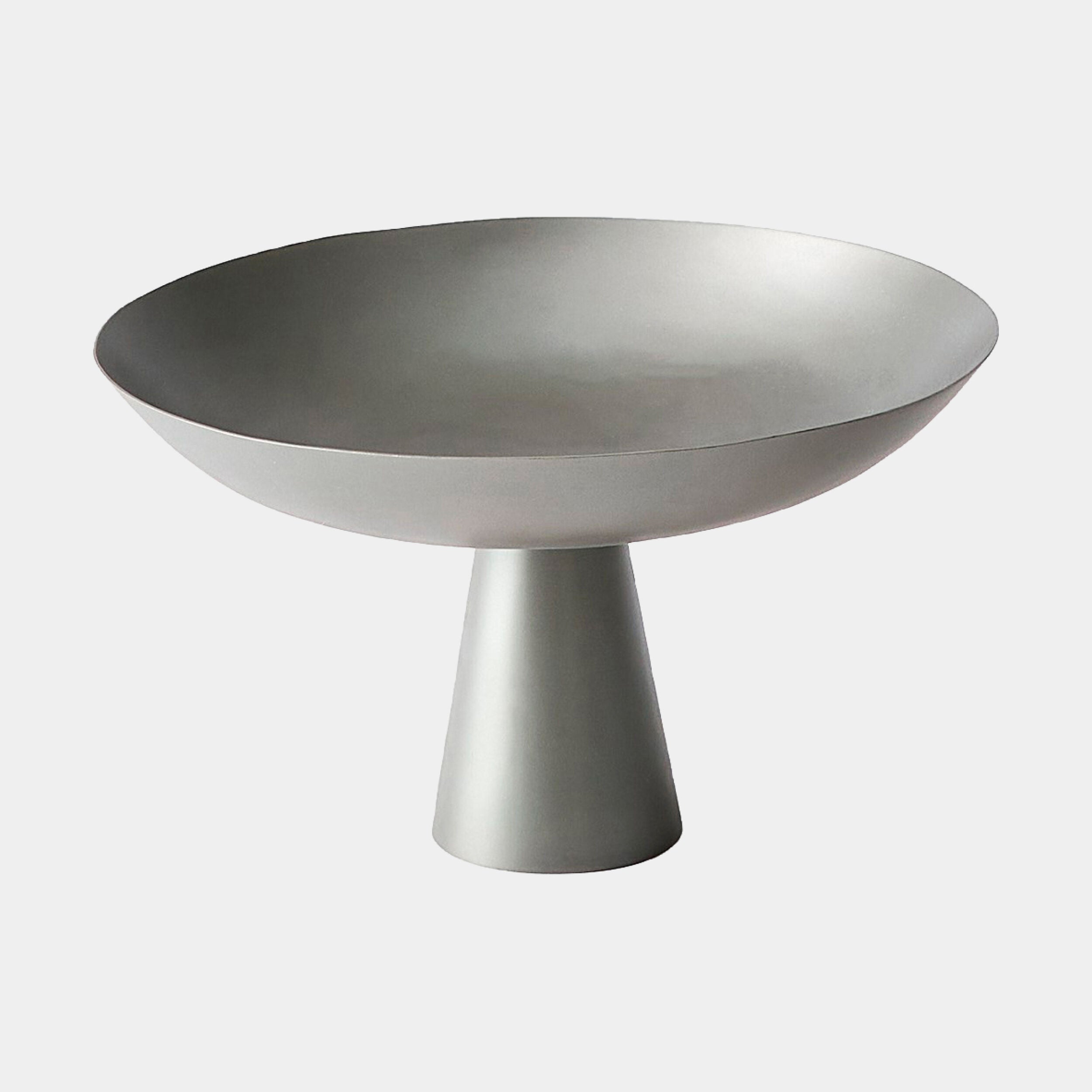 Fontana Compote-Gunmetal