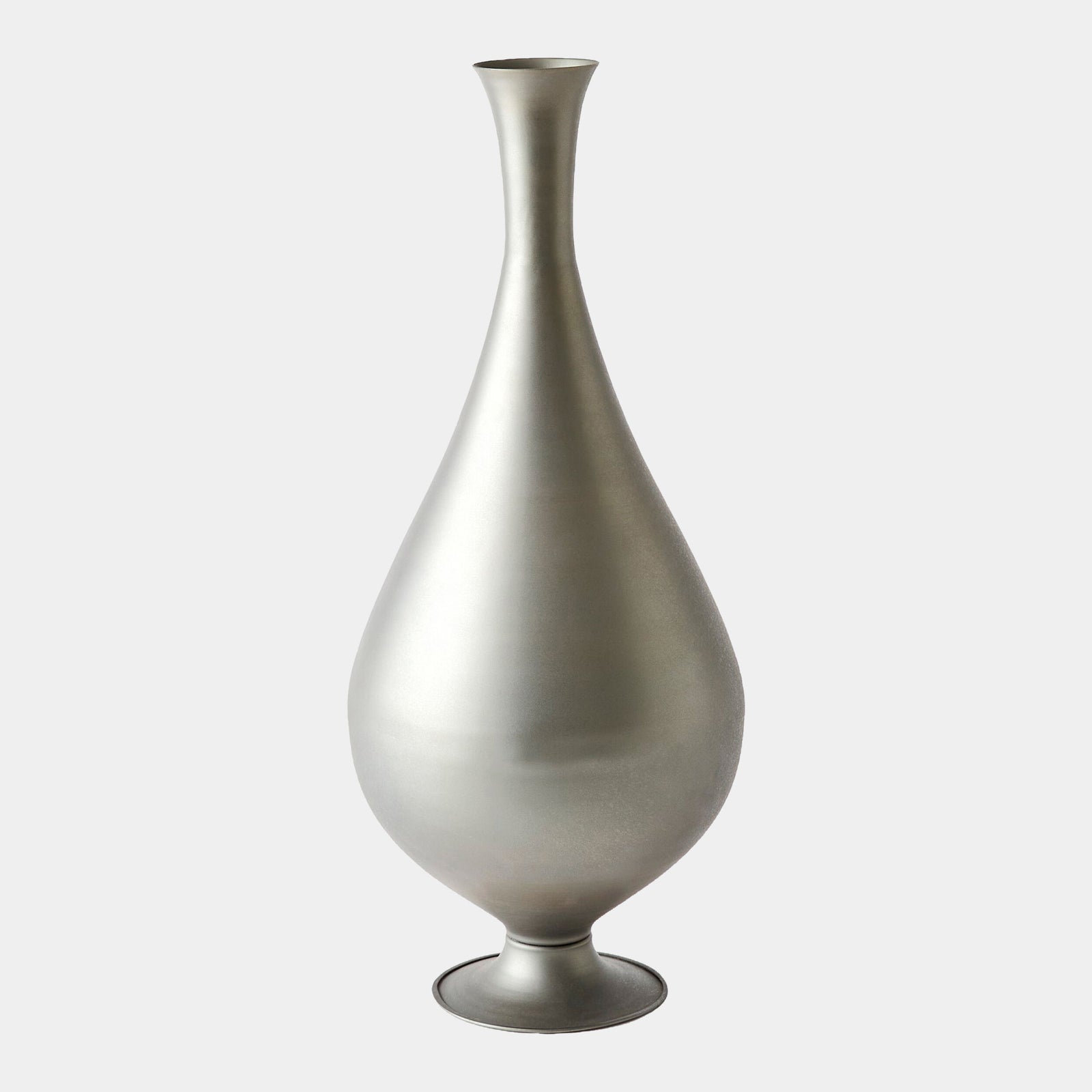 Bronzino Baluster Gunmetal Vase