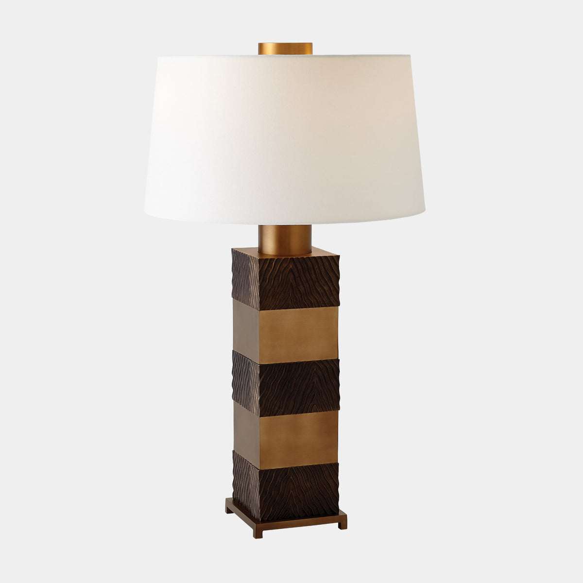Louvre Stack Lamp-Brass/Bronze