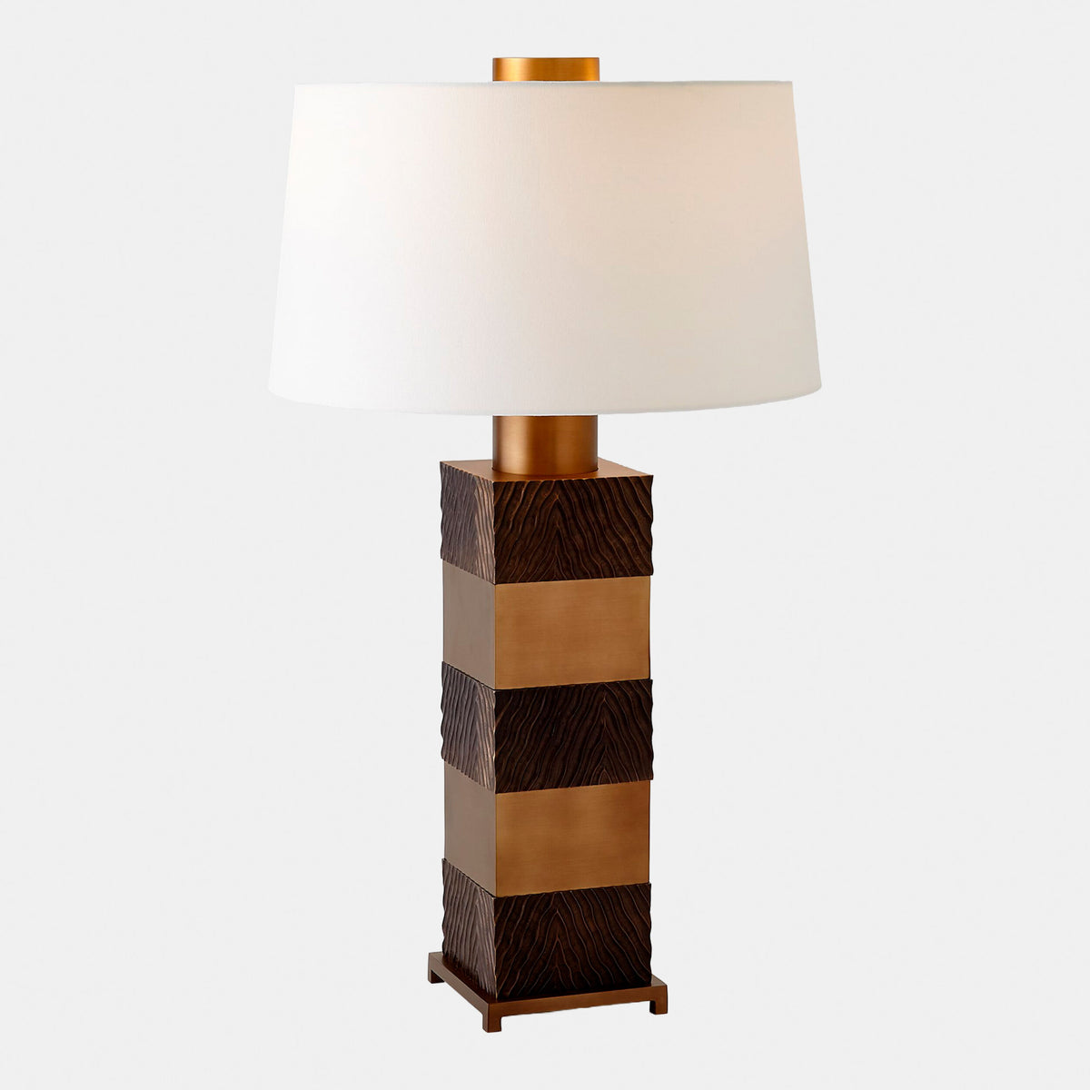 Louvre Stack Lamp-Brass/Bronze