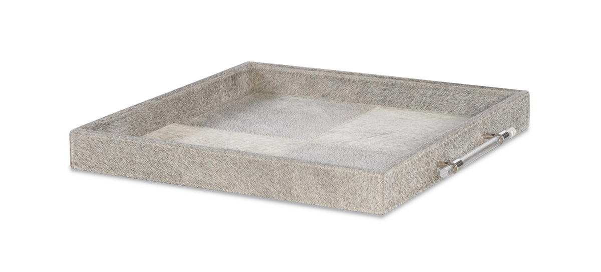 Sterling Small Hair-On-Hide Tray