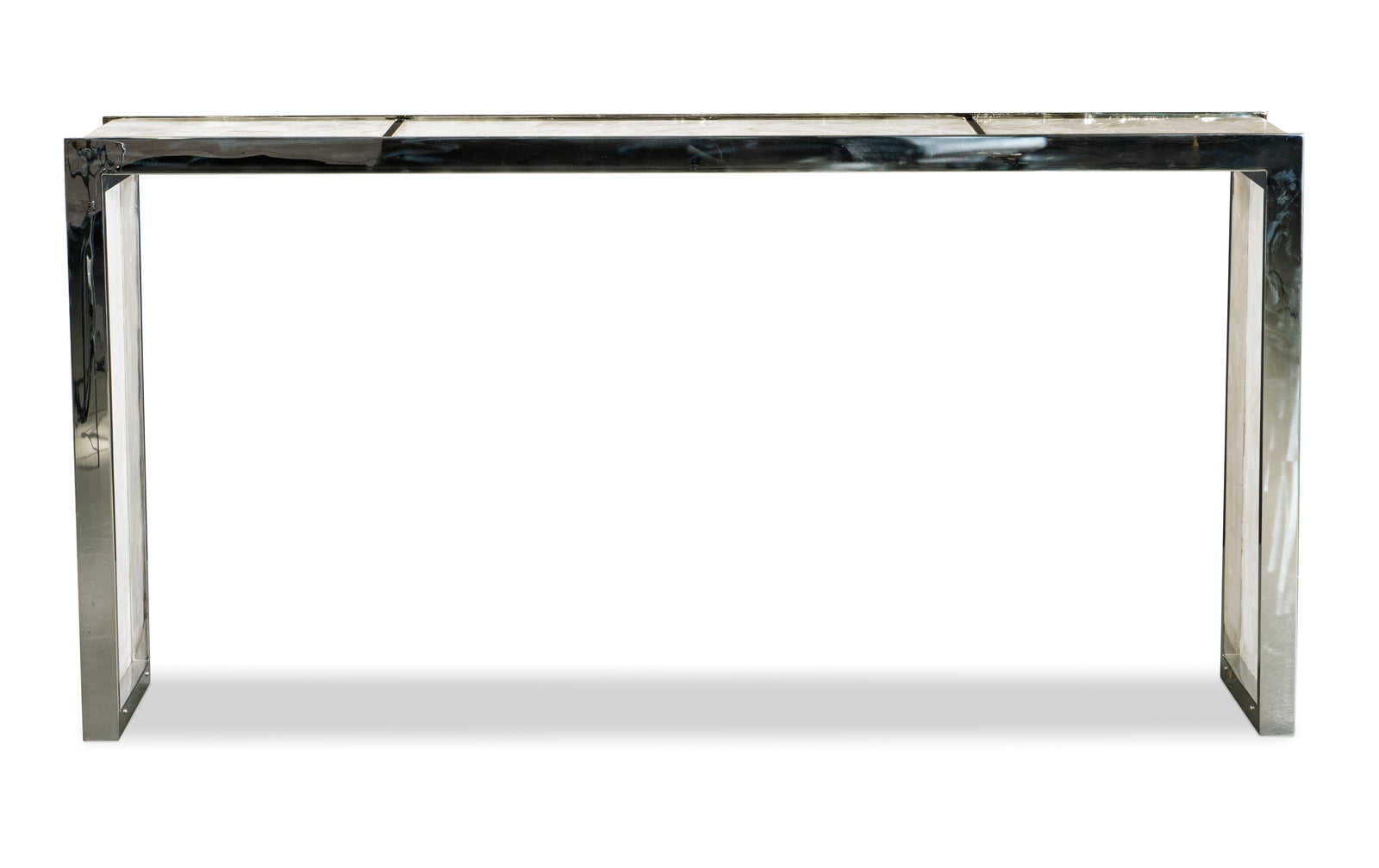 Samantha Glassy Quartz Console