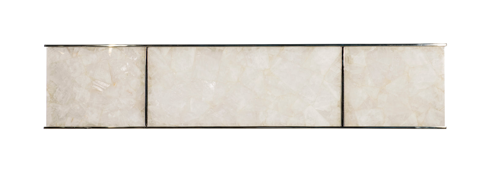 Samantha Glassy Quartz Console