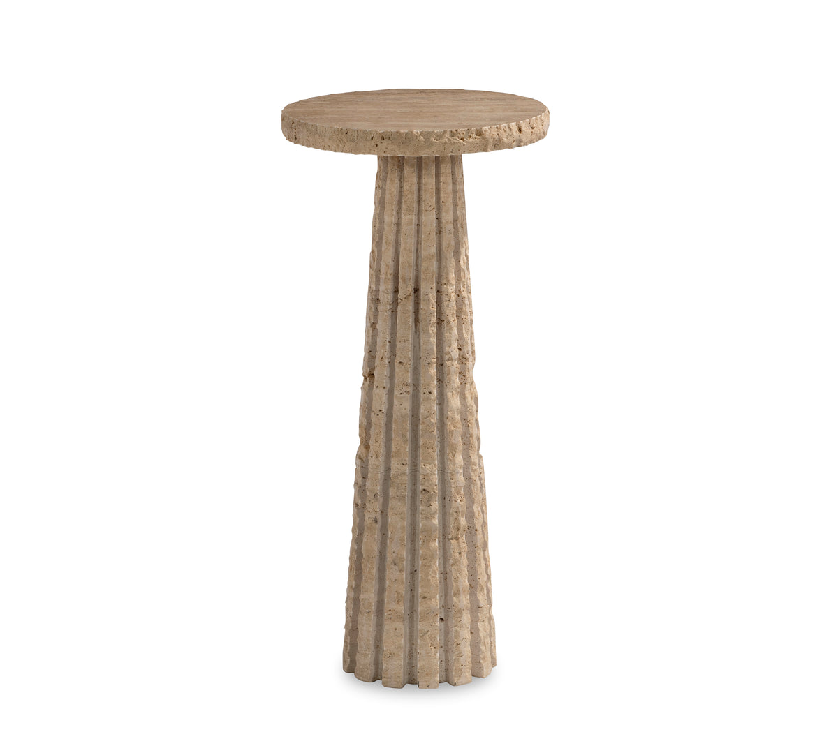 Barco Spot Table - Travertine