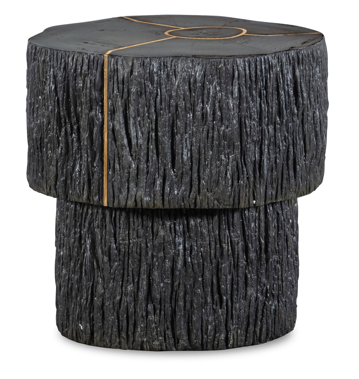 Elan Petrified Wood Accent Table -