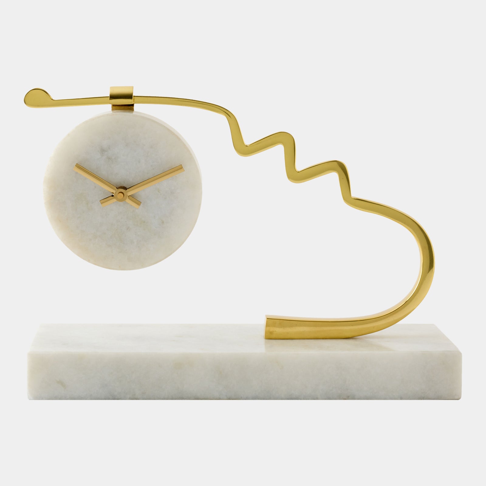 Profile Clock-Brass
