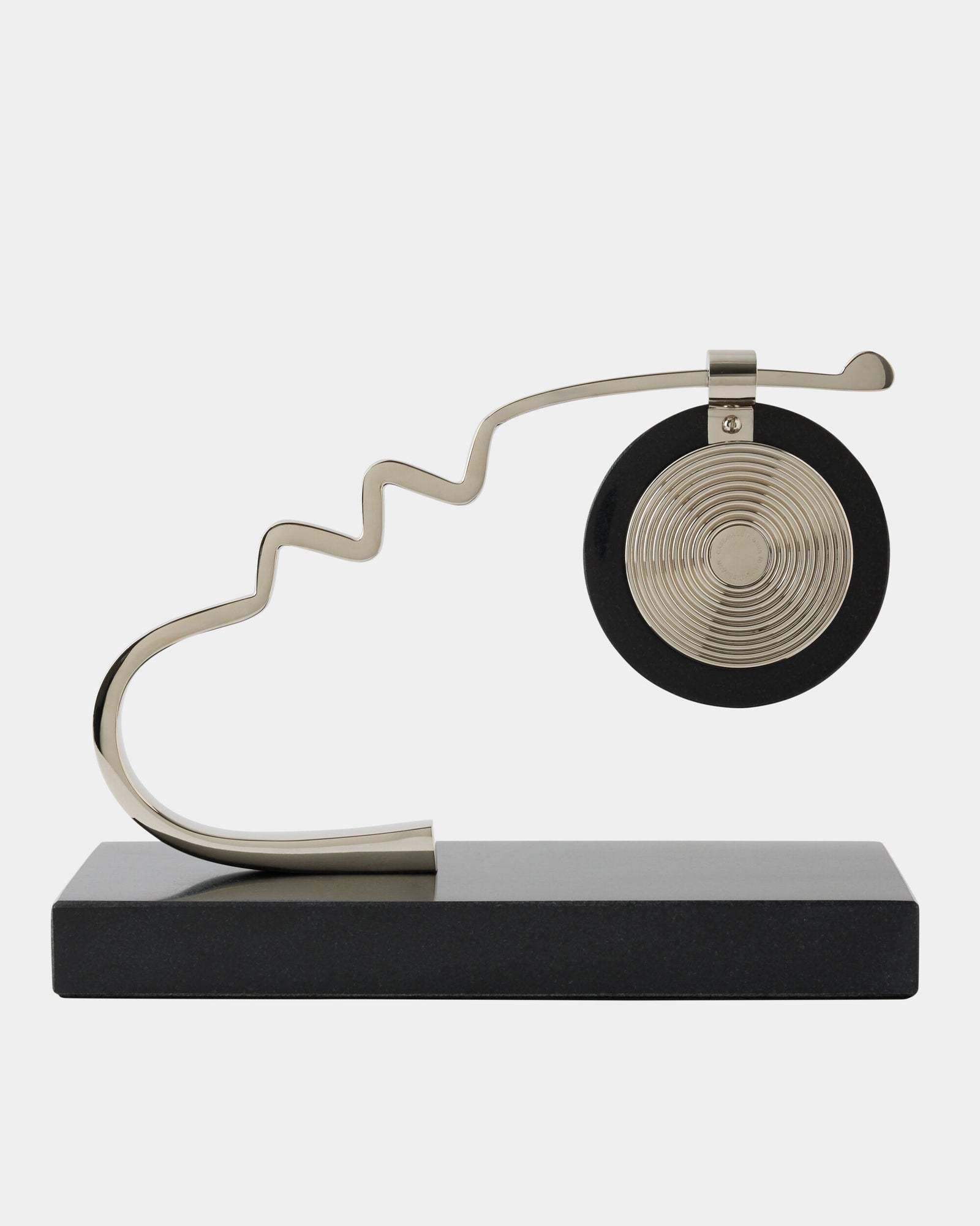Profile Clock-Nickel