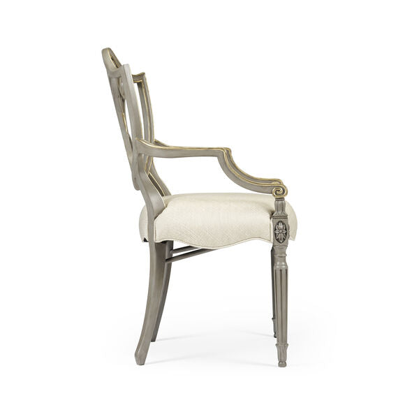 Buckingham Shield Back Arm Chair