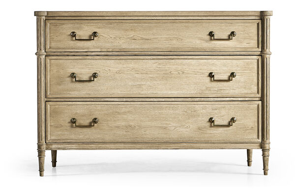 Kalpa Louis XVI Drawer Chest - Bleached Chestnut