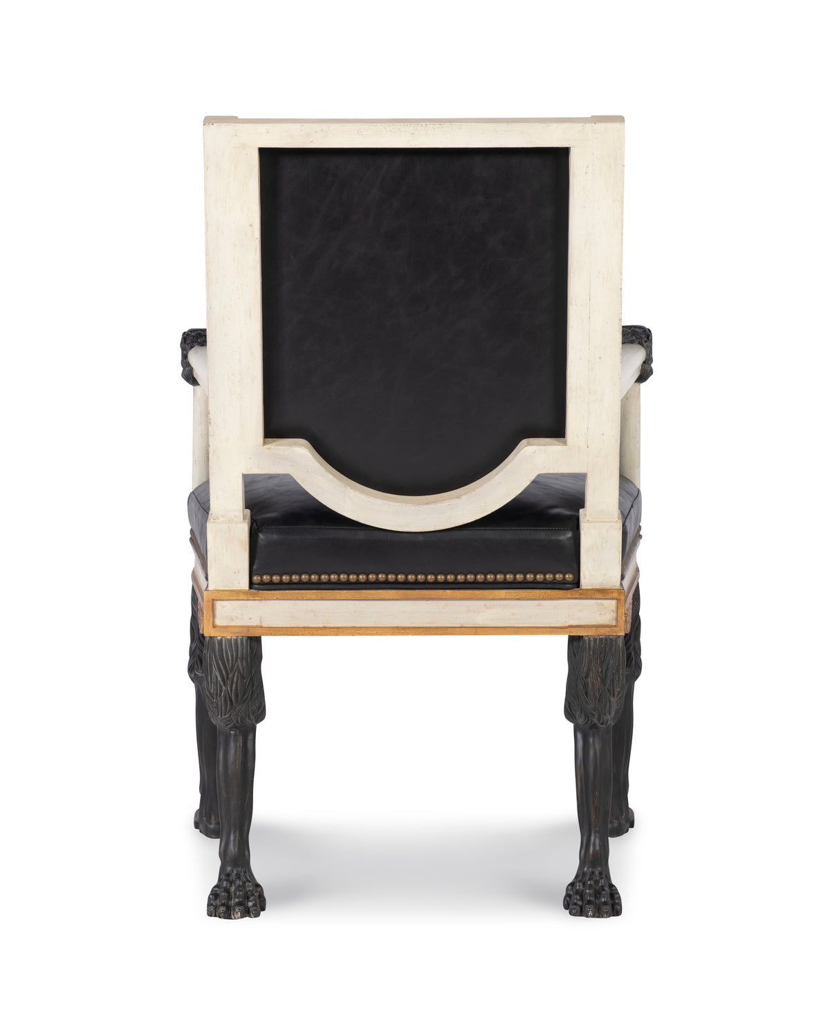 Robert Arm Chair - Black Leather