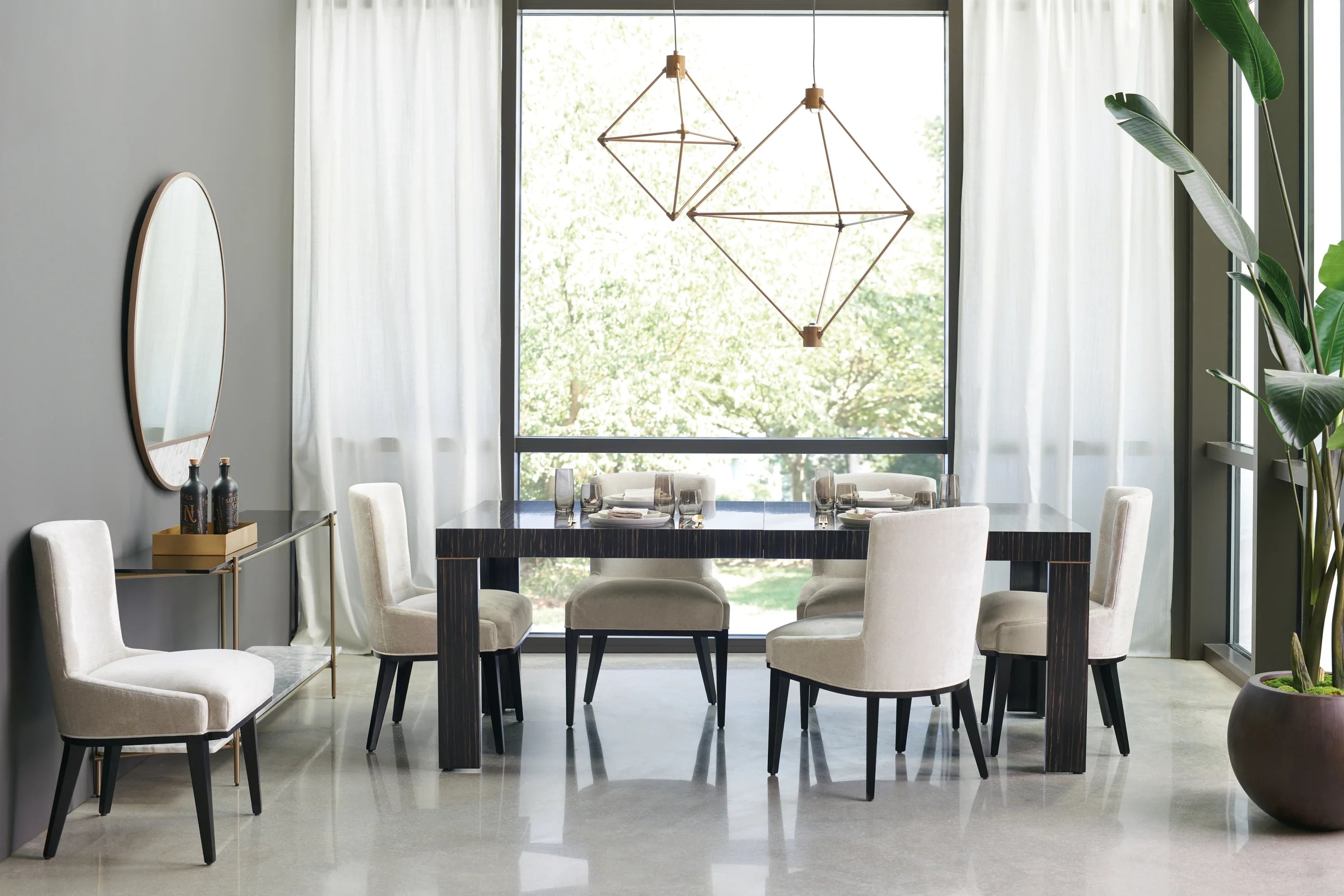 Edge Dining Table – Dining Tables by Caracole | Sutter & Vale
