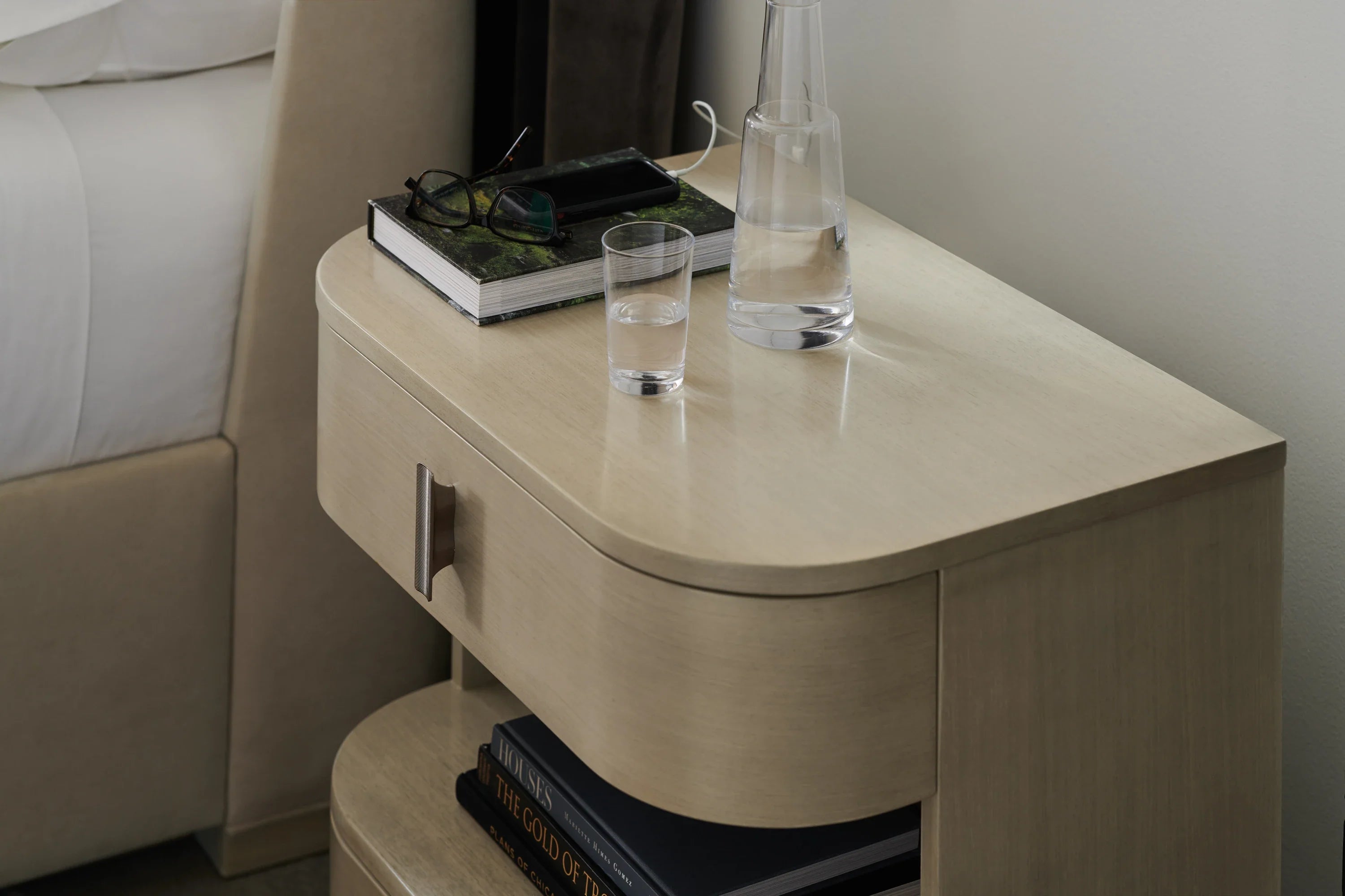 Da Vita Open Nightstand – Nightstands by Caracole | Sutter & Vale