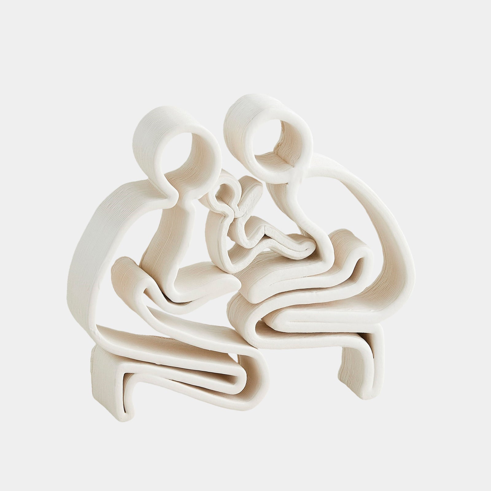 Loving Family-Couple, Baby, Heart