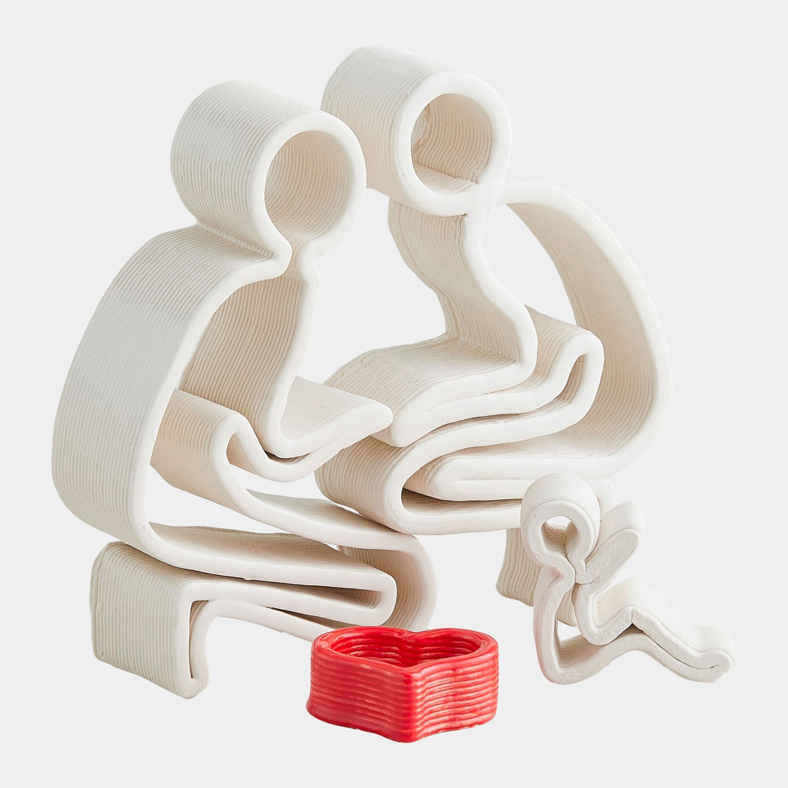 Loving Family-Couple, Baby, Heart
