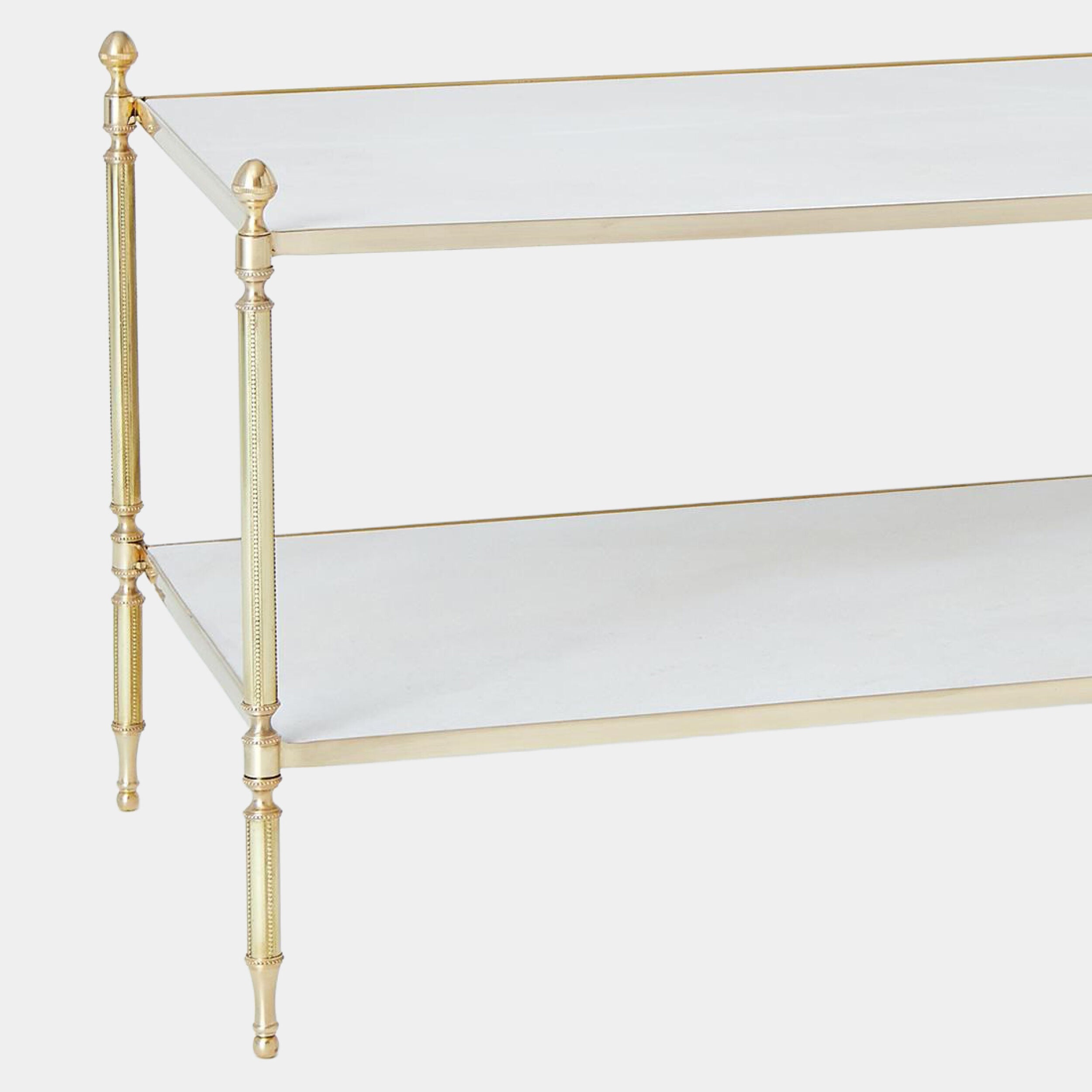 Acorn Cocktail Table-Brass