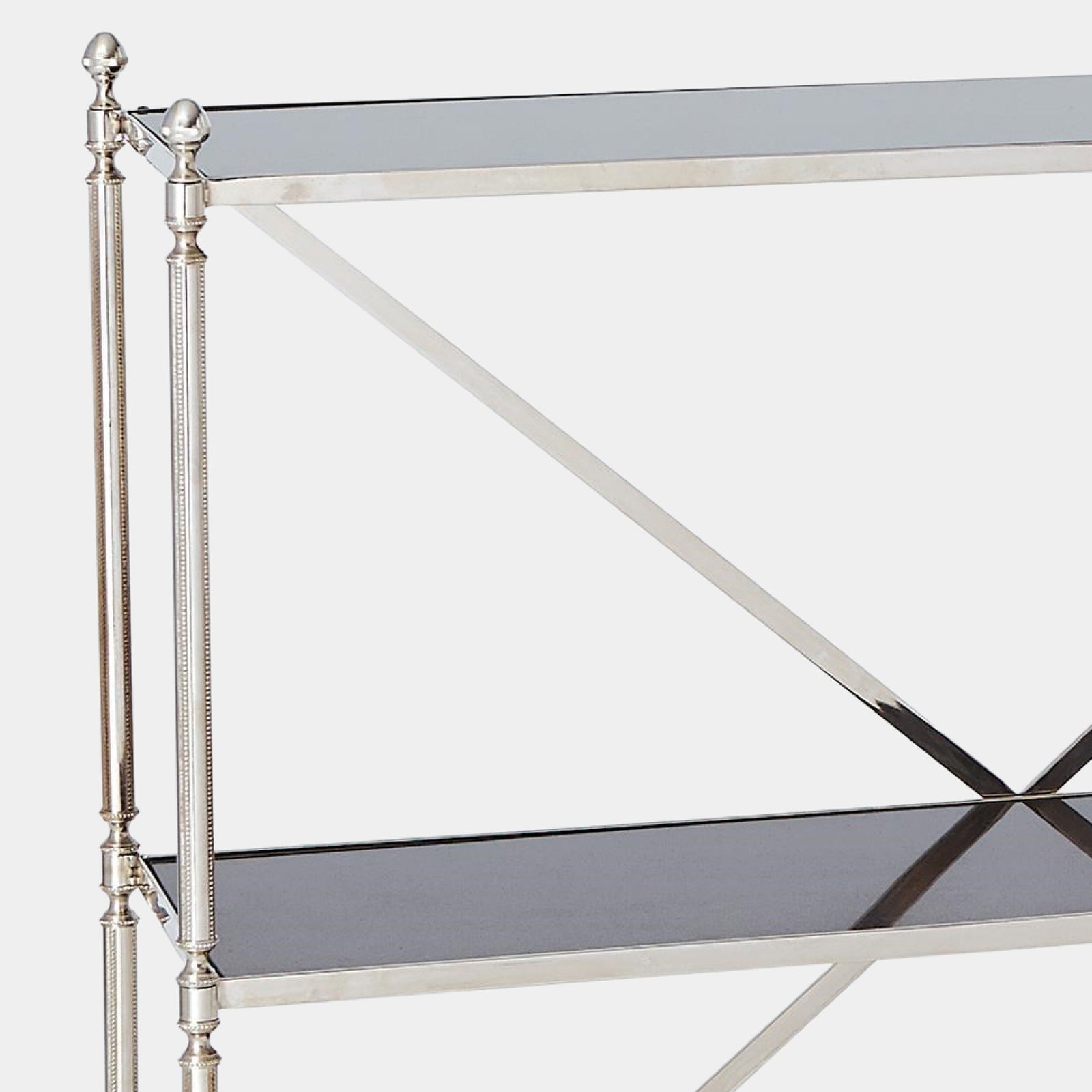 Acorn Open Shelf-Nickel