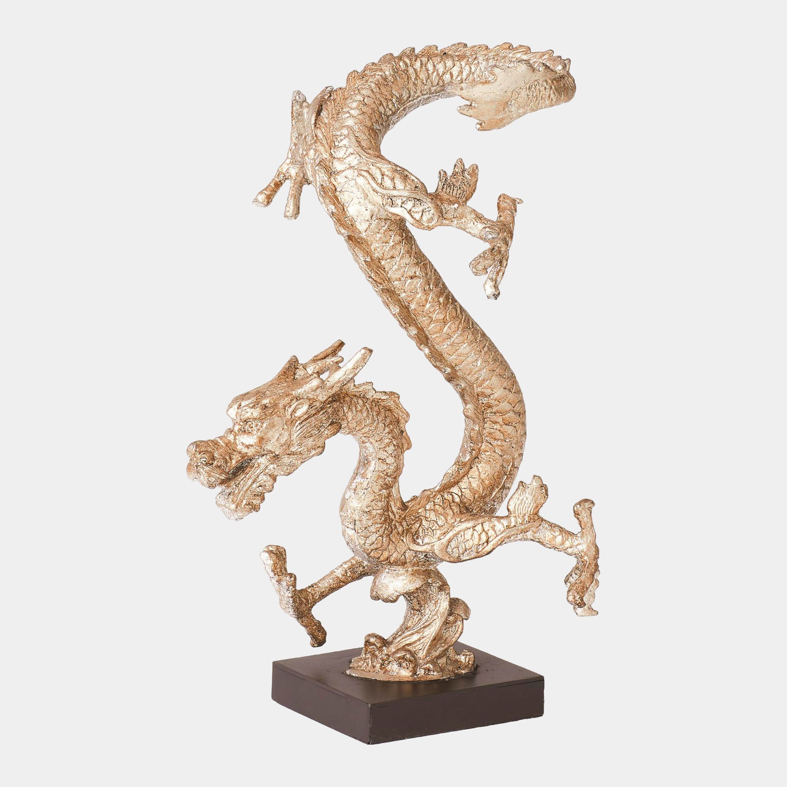 Standing Dragon-Silver Leaf